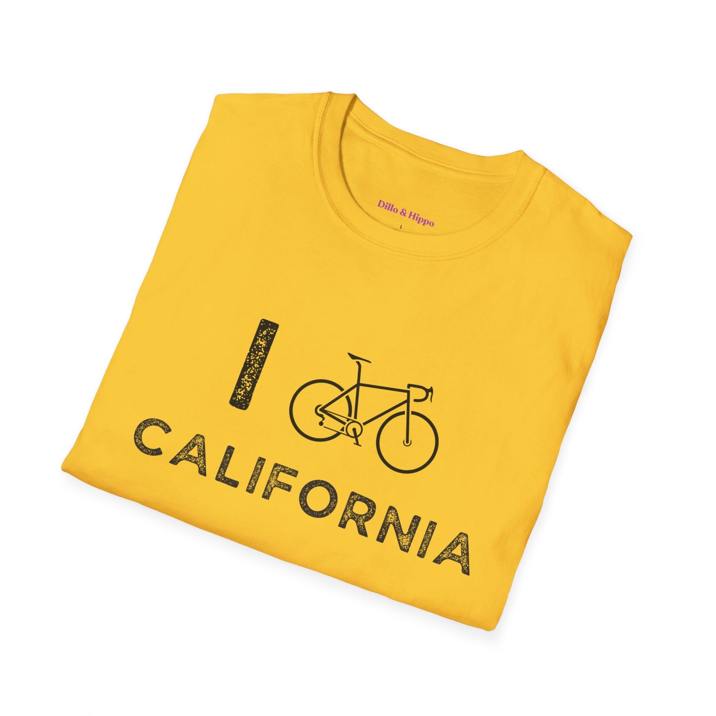 I (Road) Bike California // Unisex Softstyle T-Shirt
