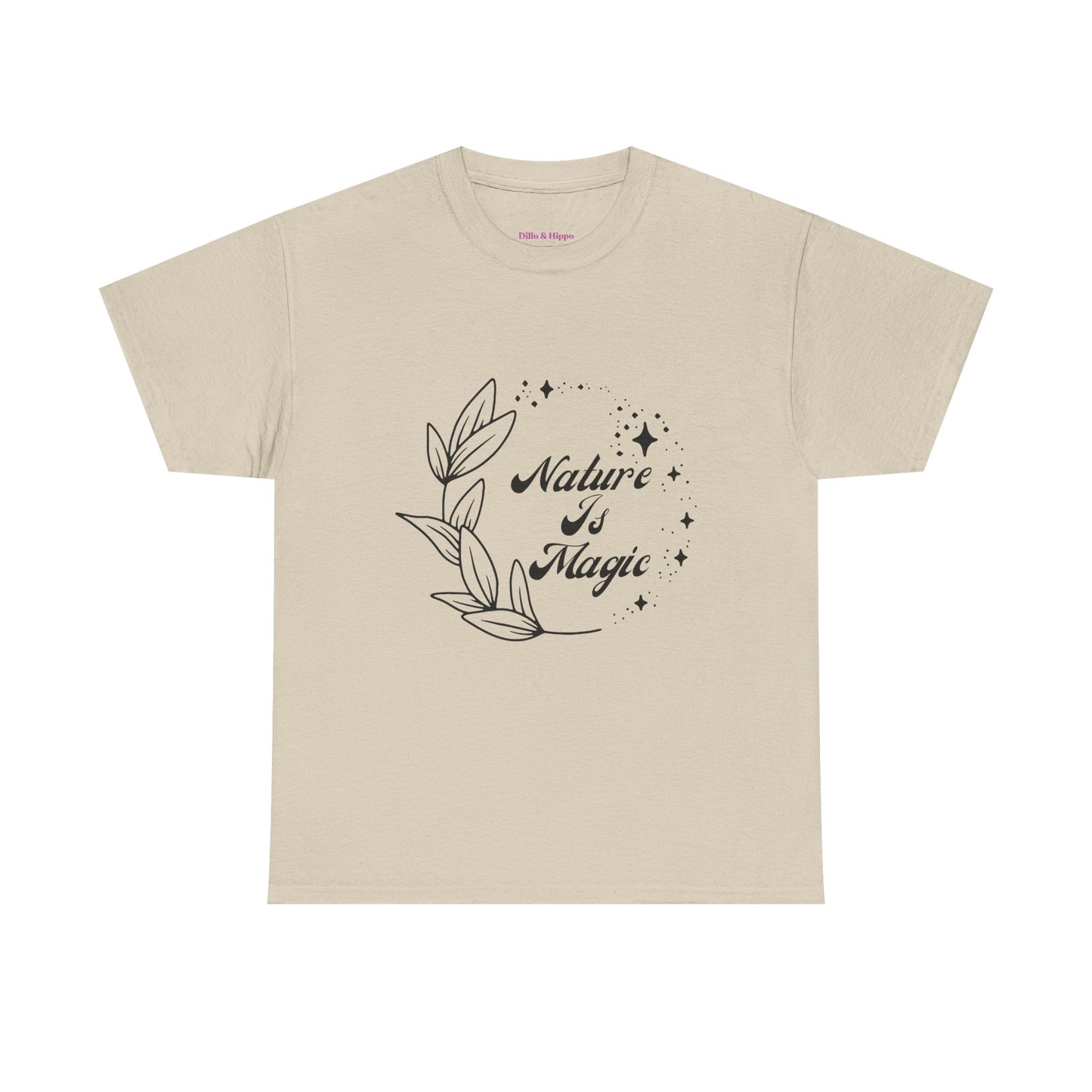 Nature is Magic // Unisex Heavy Cotton Tee - Nature-Themed Casual Wear