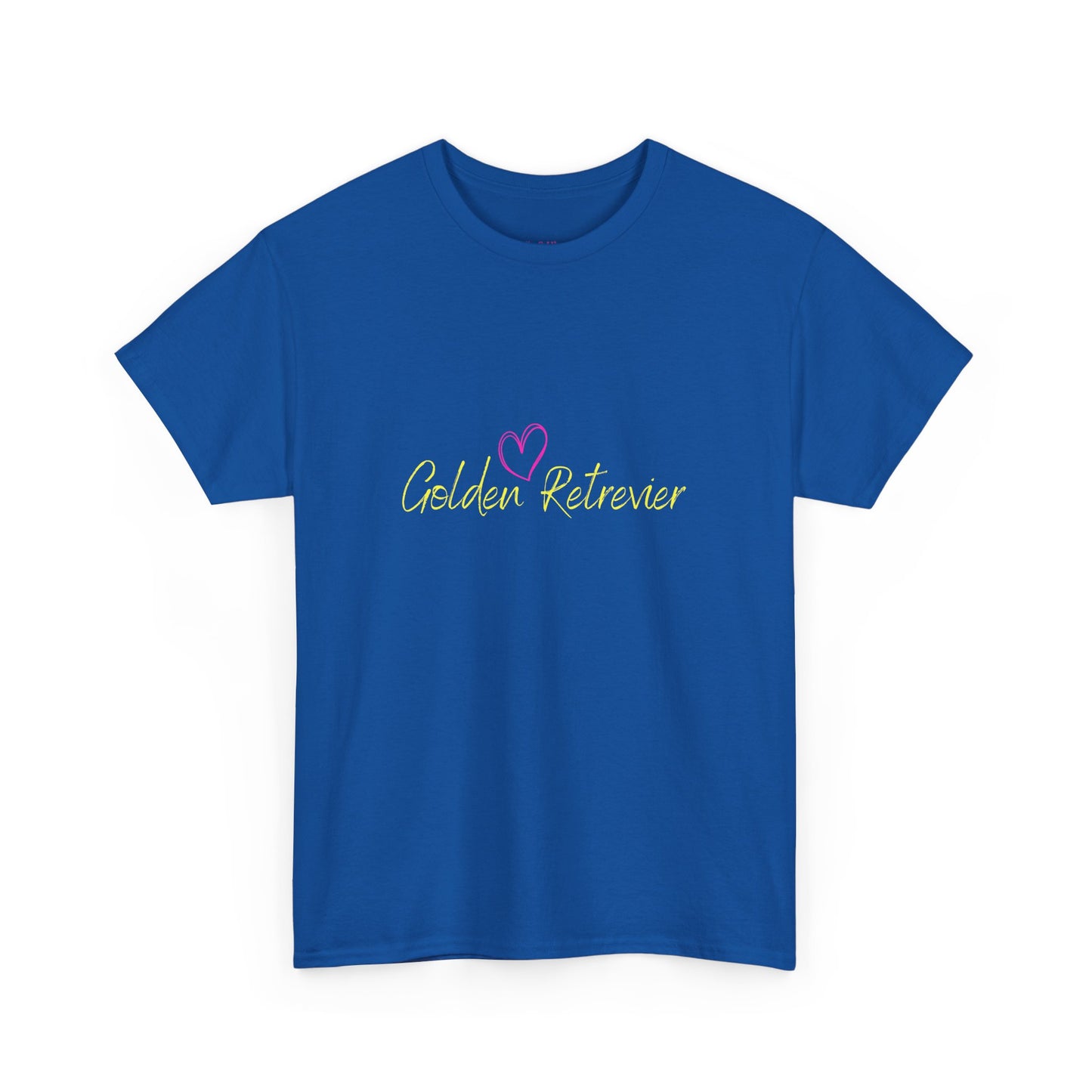 Golden Retriever Woofin' For My Black Cat // Unisex Heavy Cotton Tee - Relationship Dynamics