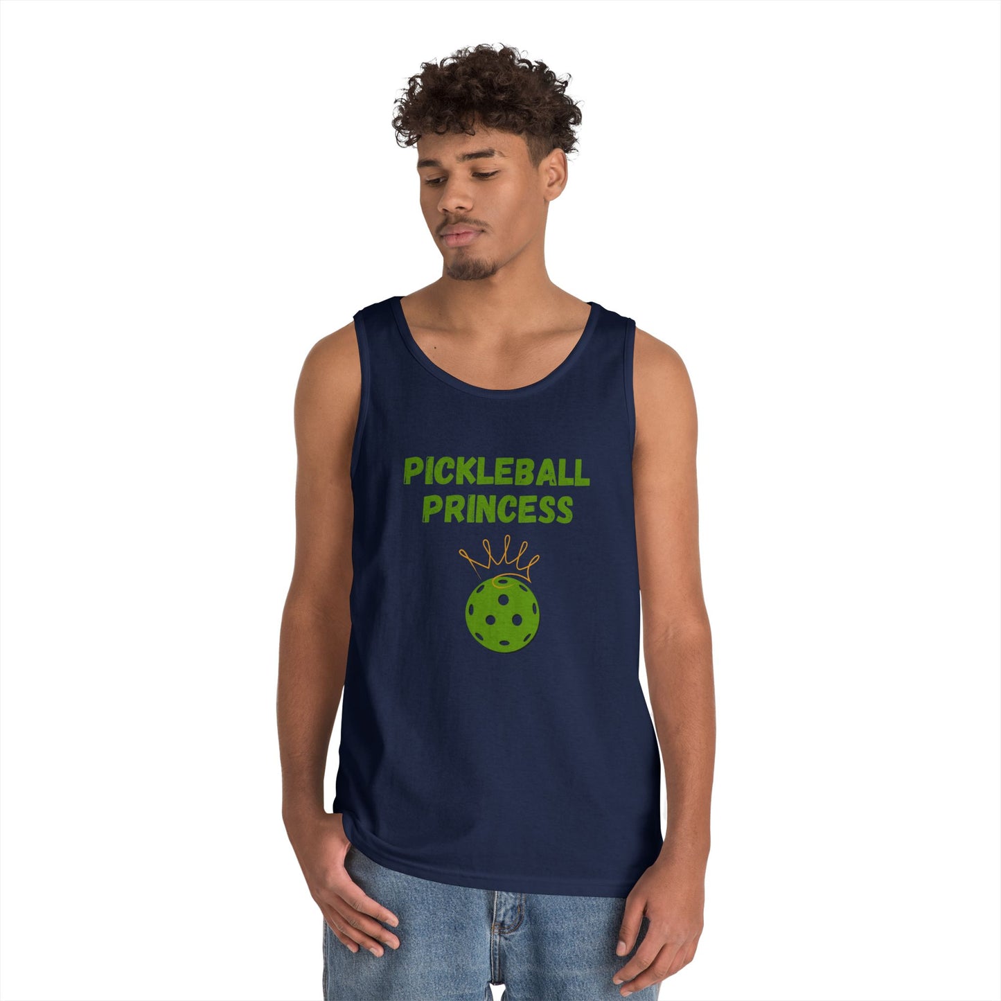 Pickleball Princess // Unisex Heavy Cotton Tank Top