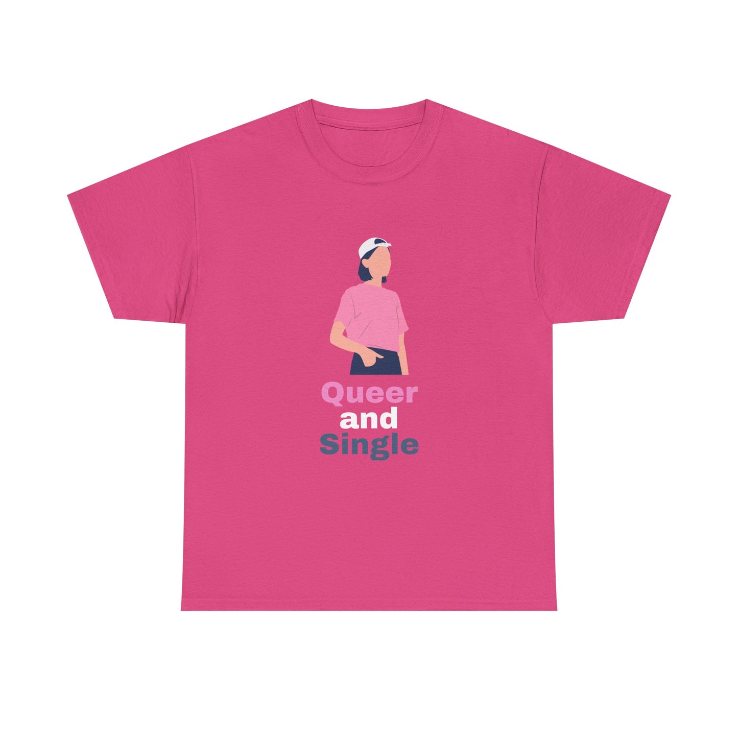 Queer and Single // Short Sleeve Tee