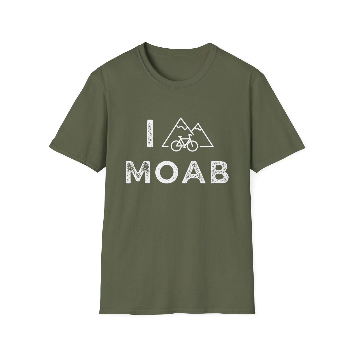 I (Mountain) Bike Moab // Unisex Softstyle T-Shirt