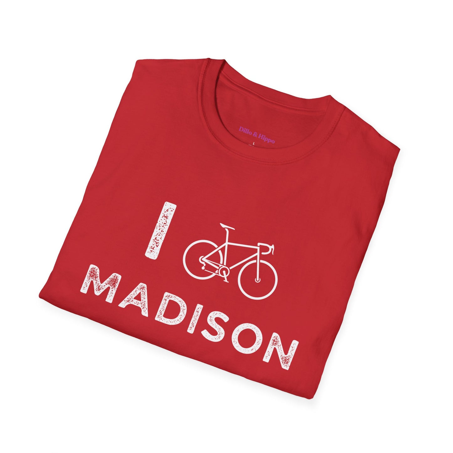 I (Road) Bike Madison // Unisex Softstyle T-Shirt