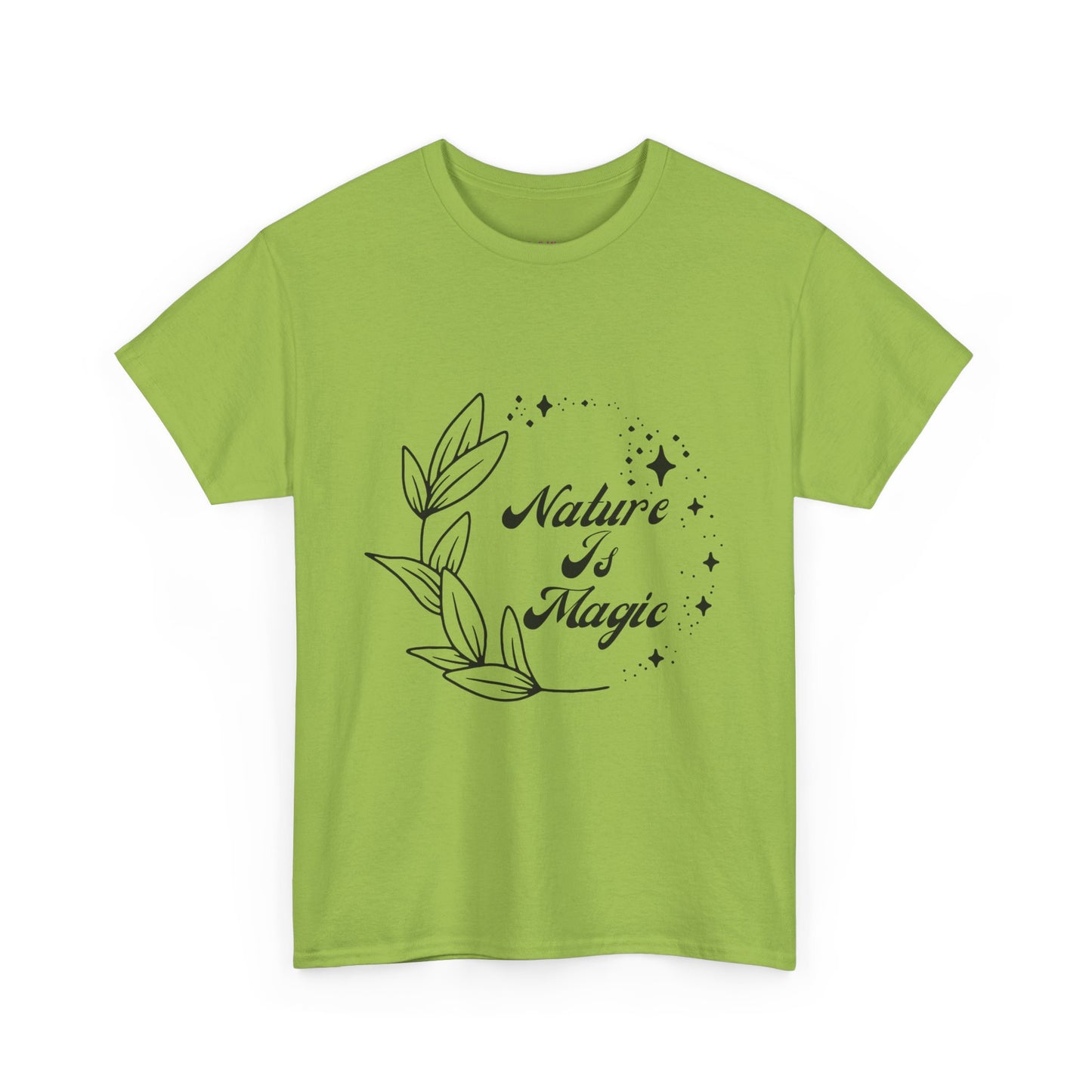 Nature is Magic // Unisex Heavy Cotton Tee - Nature-Themed Casual Wear