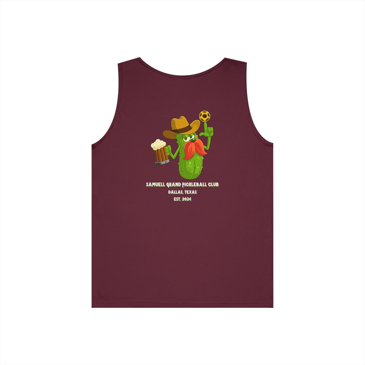 SGPBC // White // Unisex Heavy Tank Top
