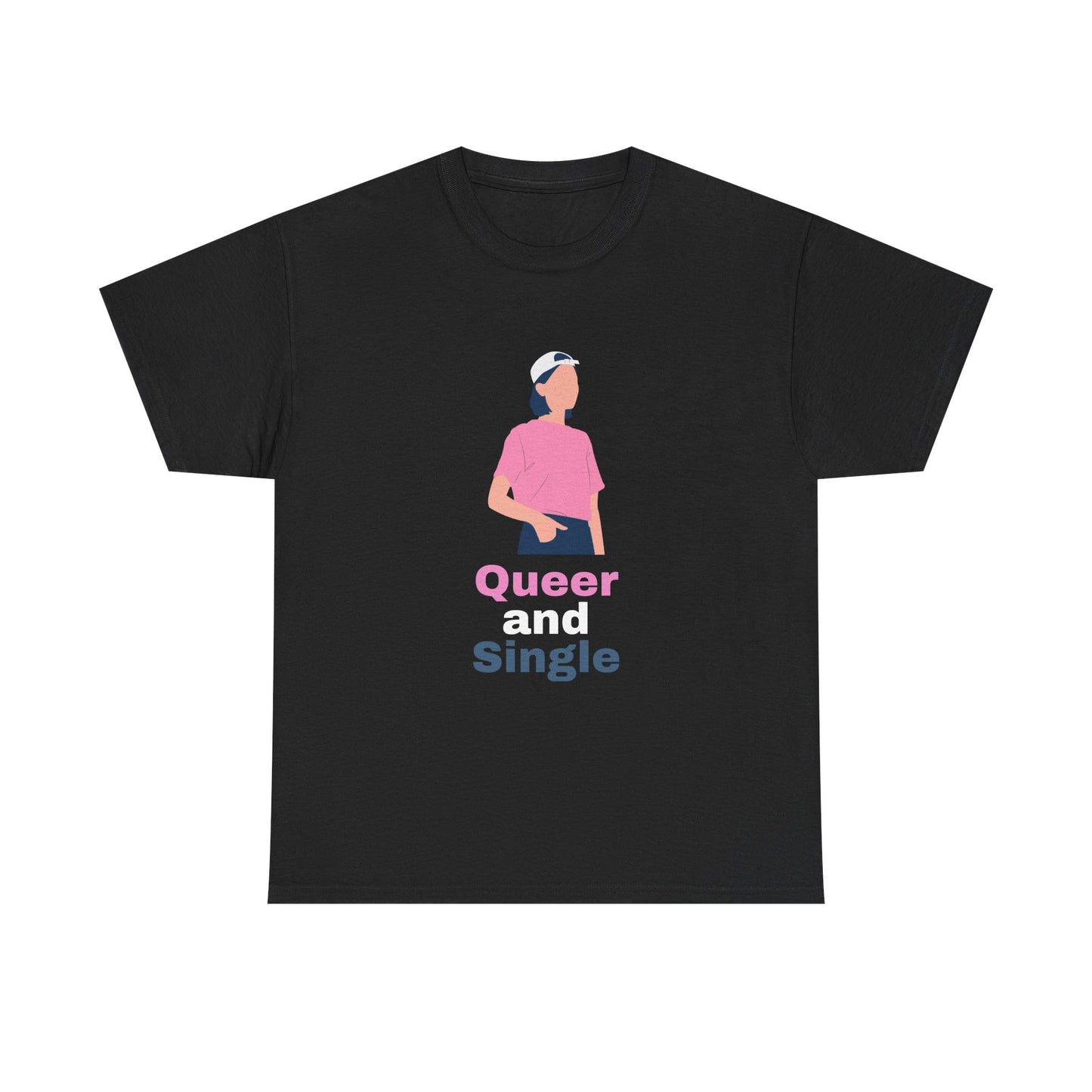 Queer and Single // Short Sleeve Tee