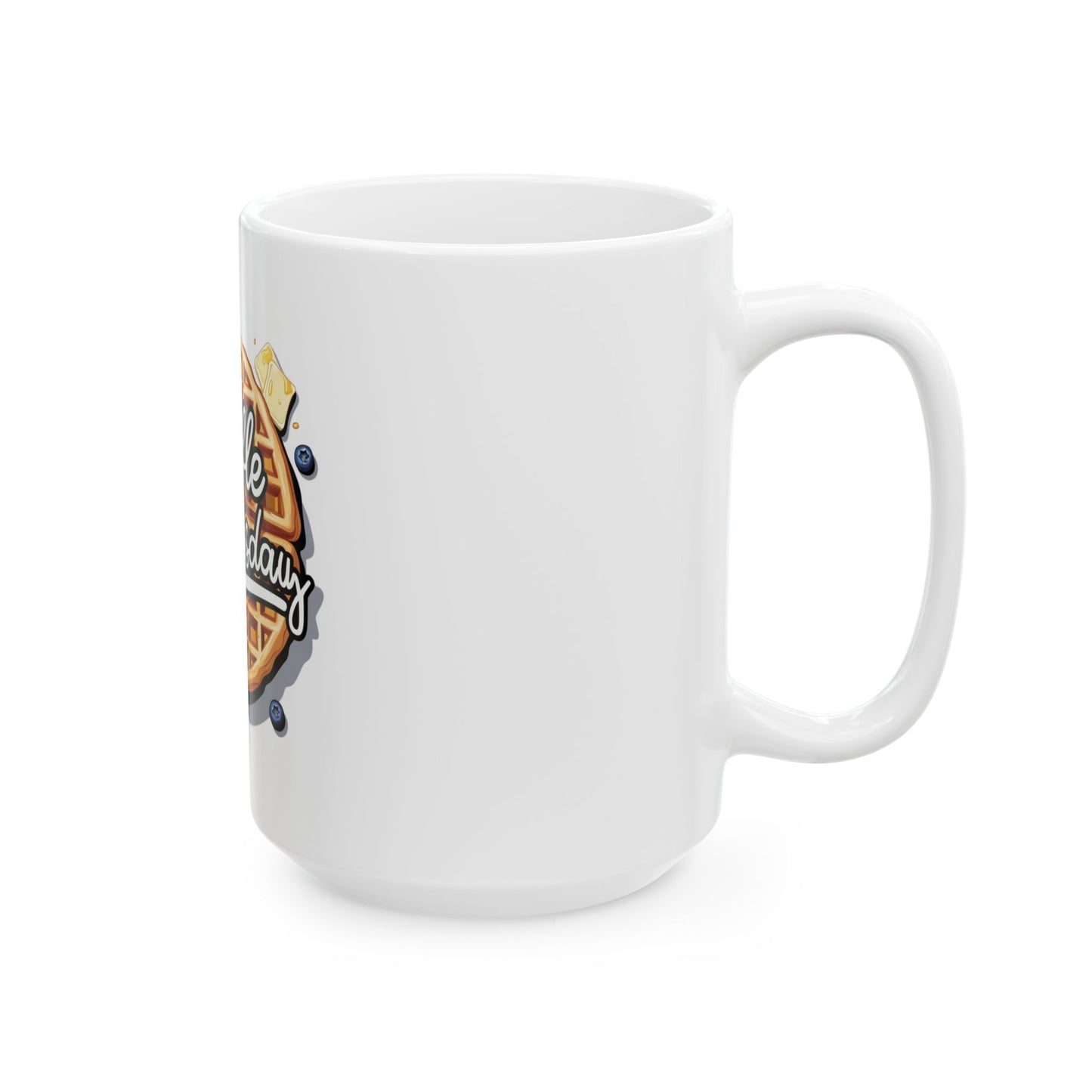 Waffle Wednesday // Ceramic Mug, (11oz, 15oz)