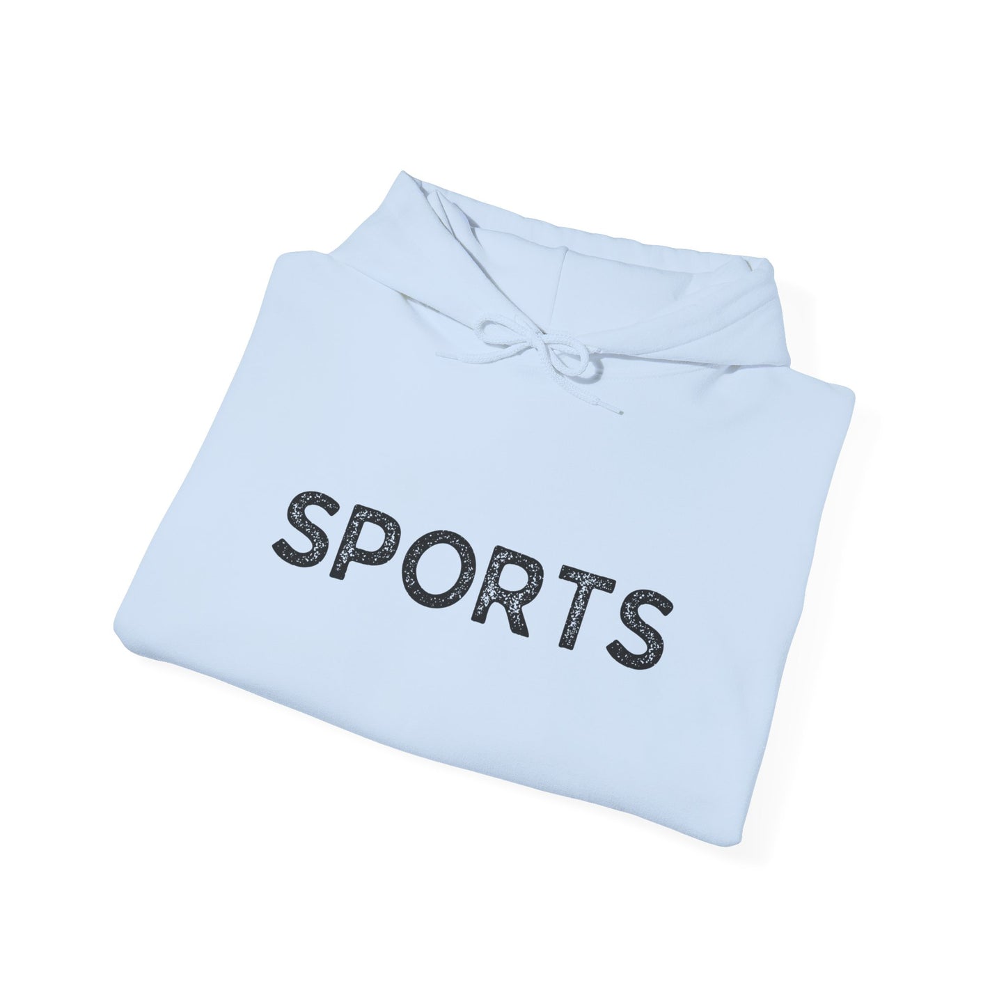 Sports // Unisex Heavy Blend™ Hooded Sweatshirt - Black Text