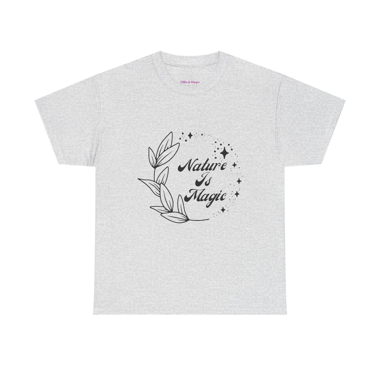 Nature is Magic // Unisex Heavy Cotton Tee - Nature-Themed Casual Wear