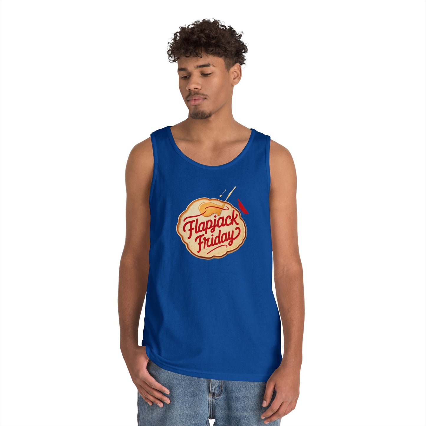 Flapjack Friday // Unisex Heavy Cotton Tank Top