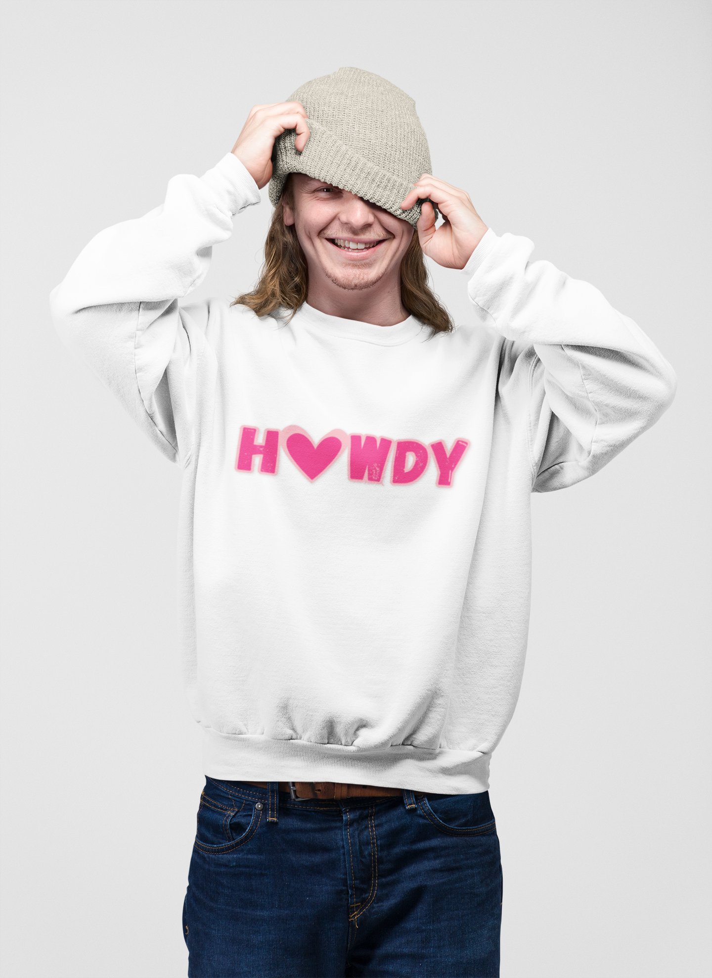 H<3Wdy // Unisex Midweight Softstyle Fleece Crewneck Sweatshirt