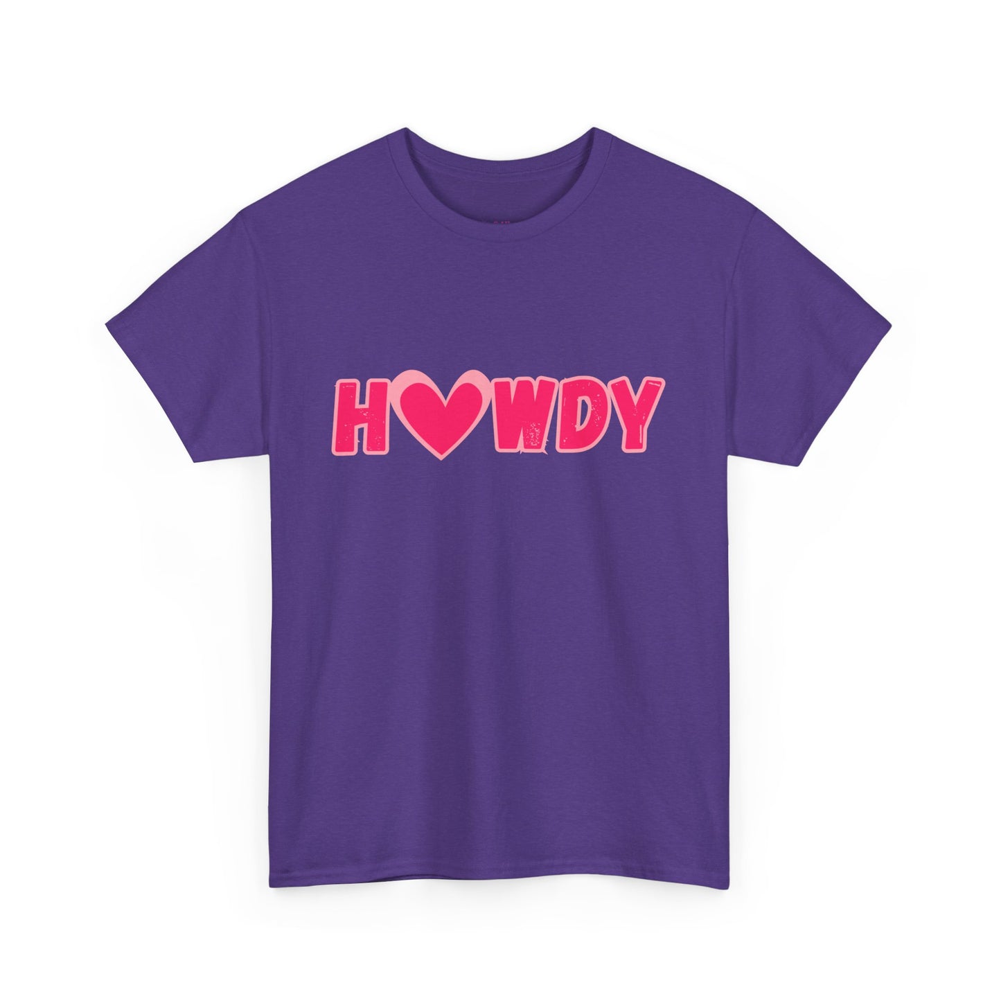H<3WDY // Fun Howdy Graphic Unisex Heavy Cotton Tee