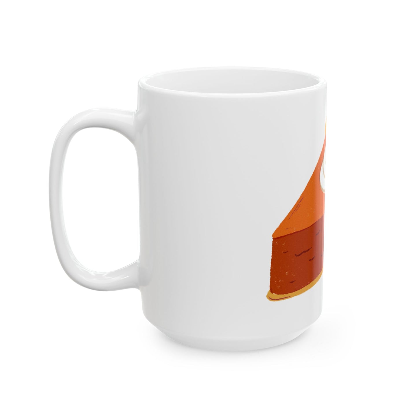Pie // Ceramic Mug, (11oz, 15oz)