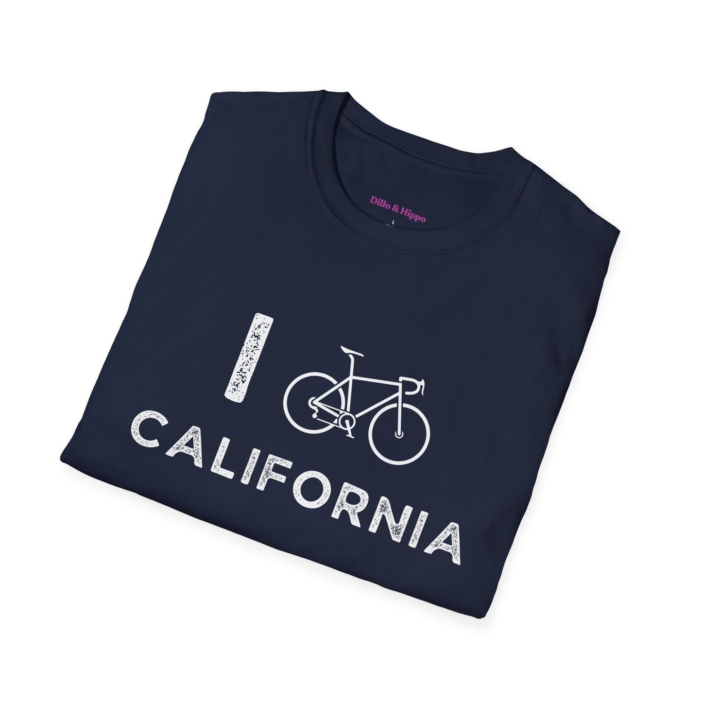 I (Road) Bike California // Unisex Softstyle T-Shirt
