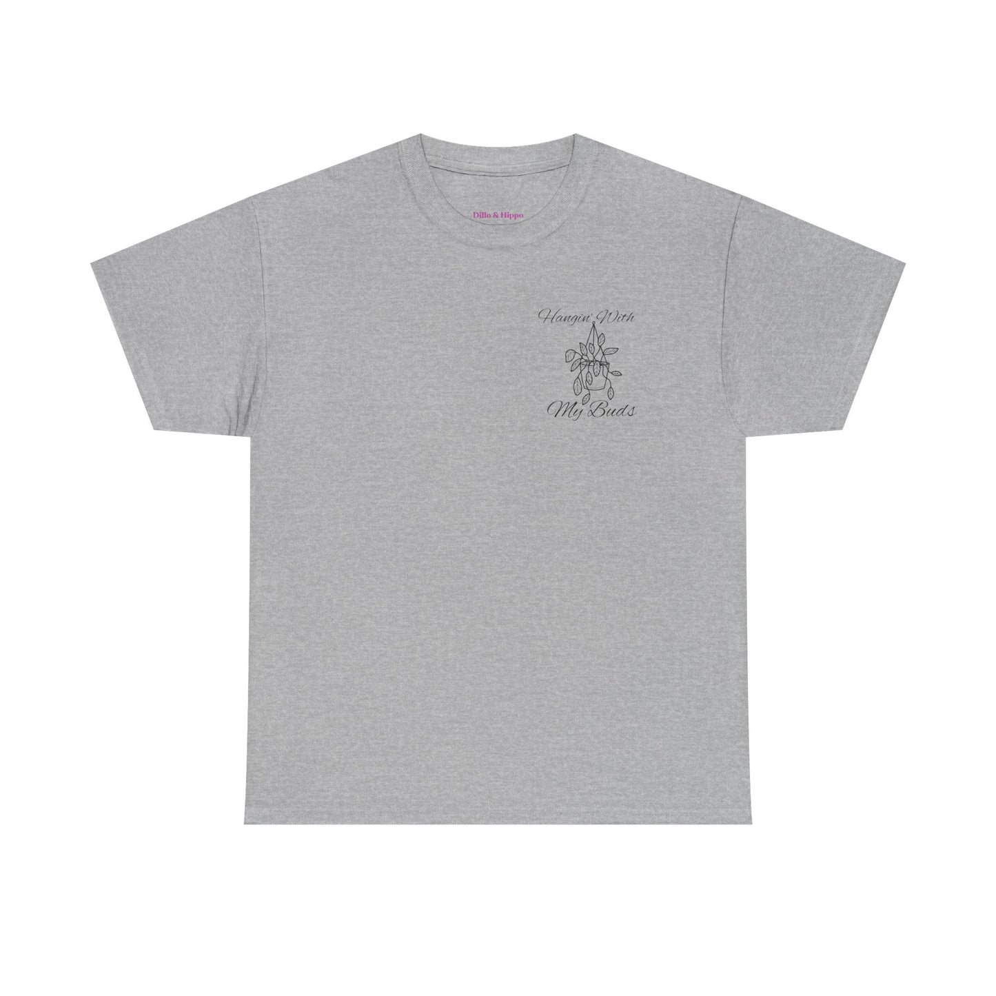 Hangin' With My Buds // Unisex Heavy Cotton Tee - Perfect for Everyday Comfort