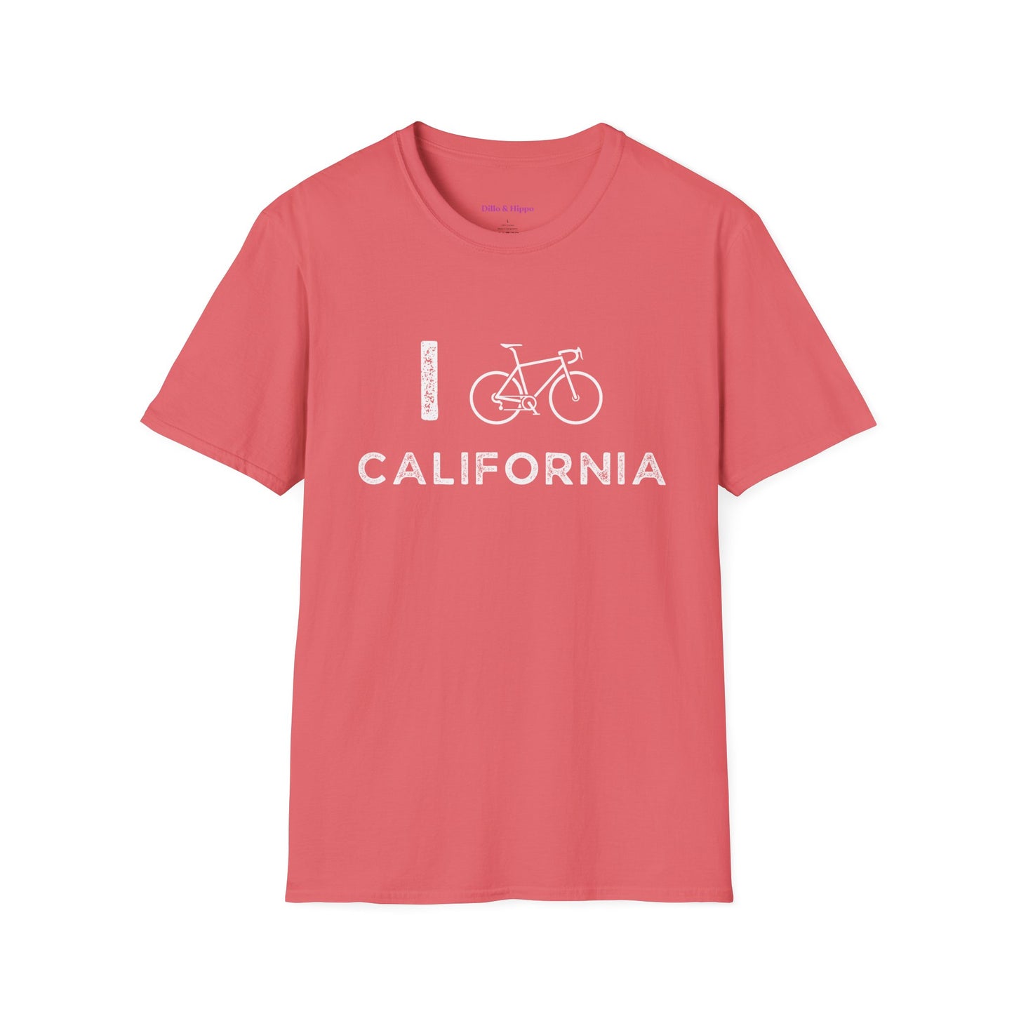 I (Road) Bike California // Unisex Softstyle T-Shirt