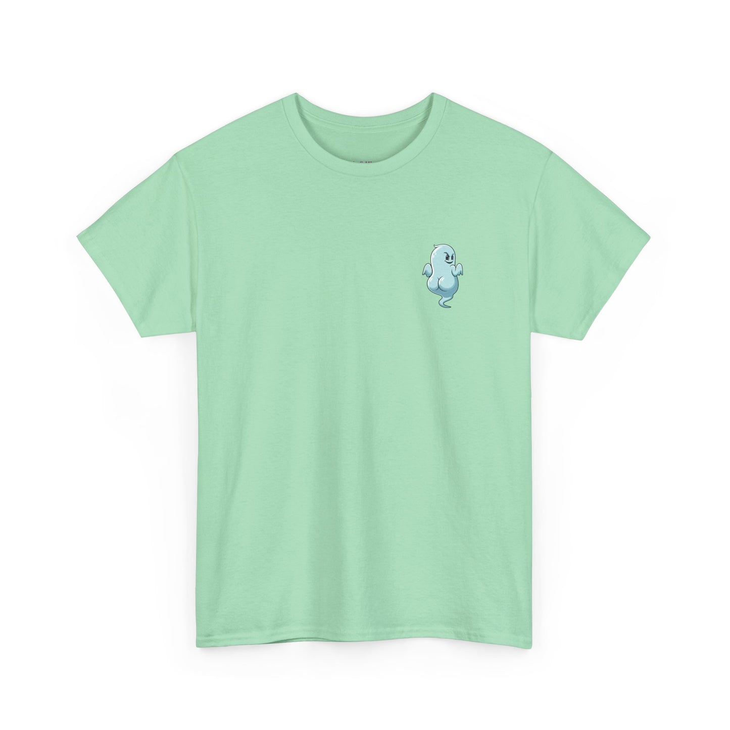 'Power Bottom Autumn' Blue Ghost // Playful Unisex Heavy Cotton Tee