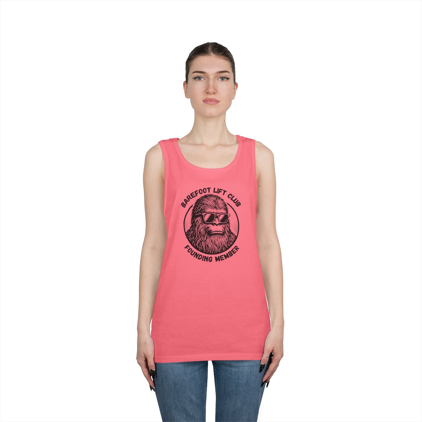 Barefoot Lift Club Founding Member // Unisex Heavy Cotton Tank Top