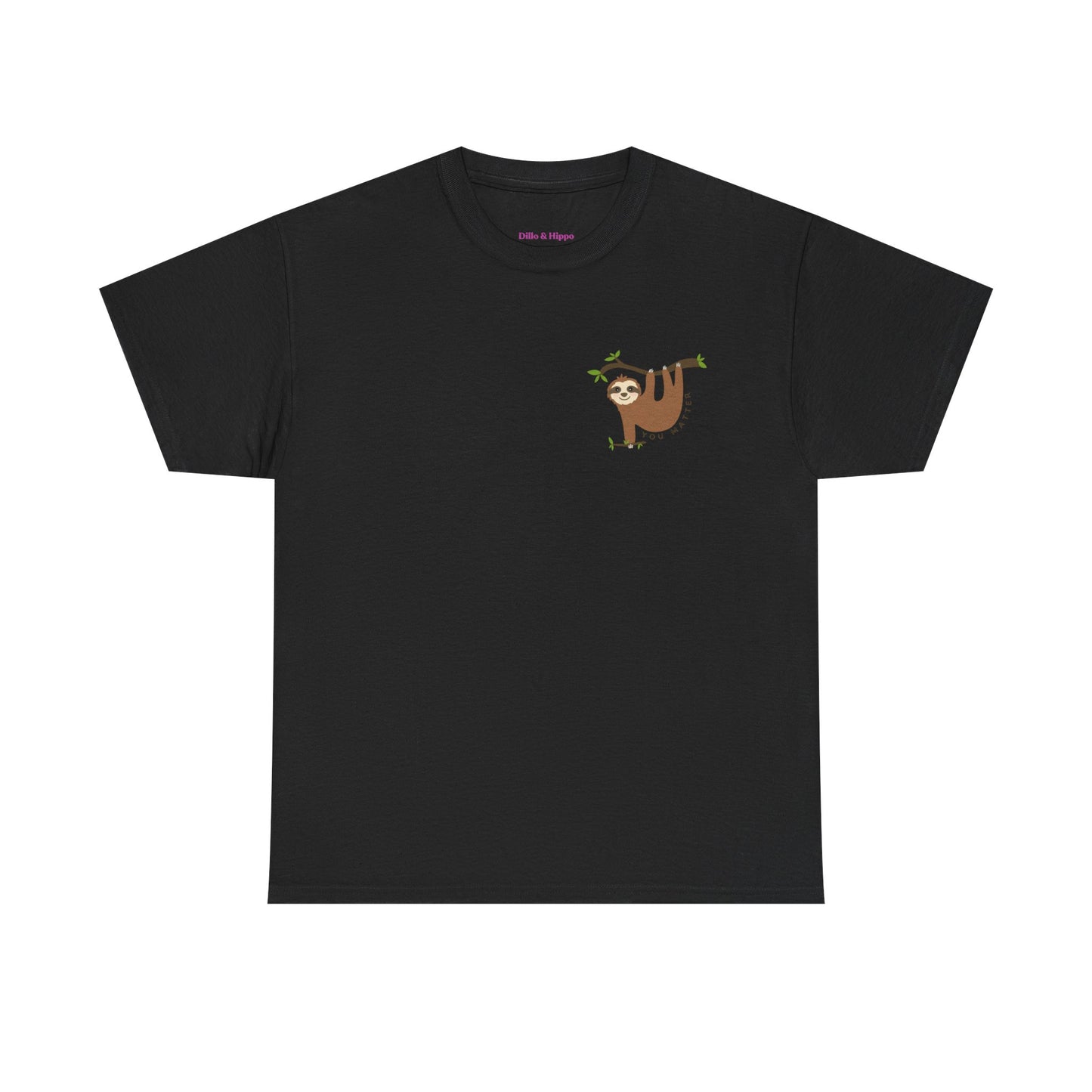 Keep Hangin' On - Sloth // Unisex Heavy Cotton Tee - Motivational