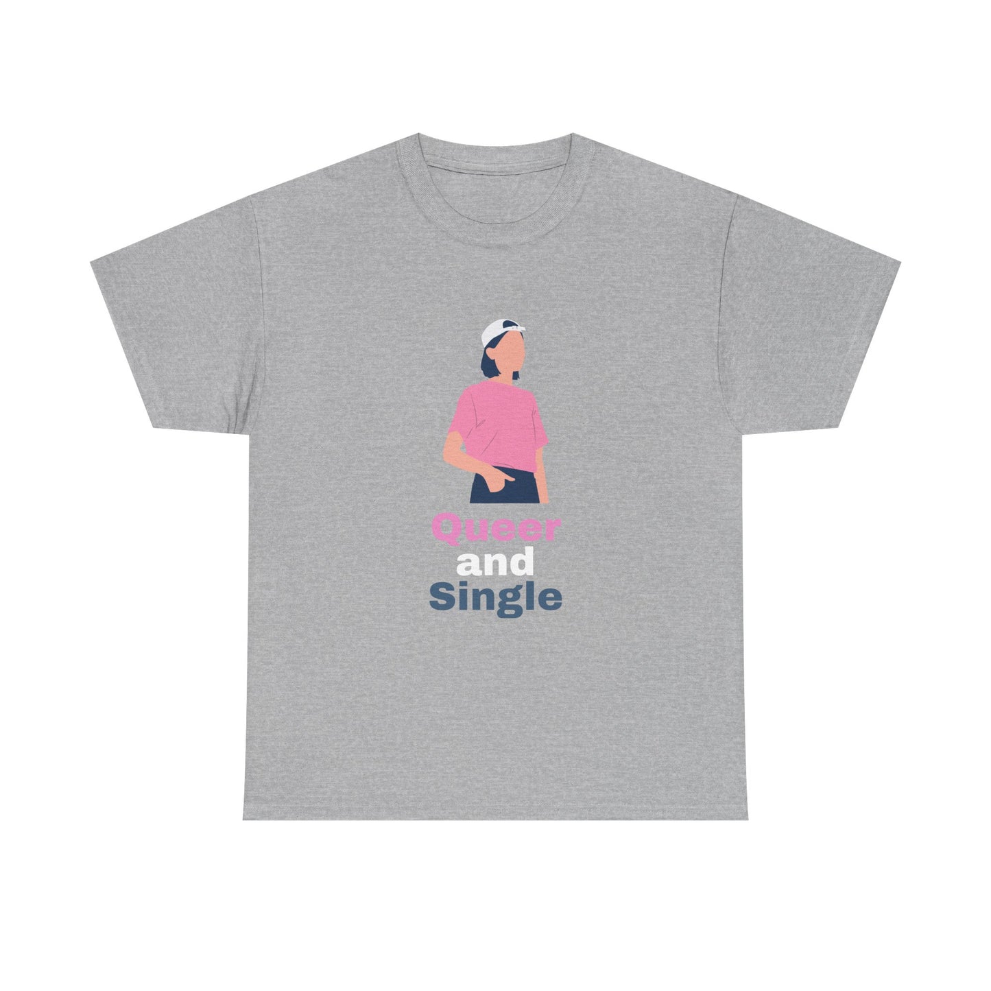 Queer and Single // Short Sleeve Tee