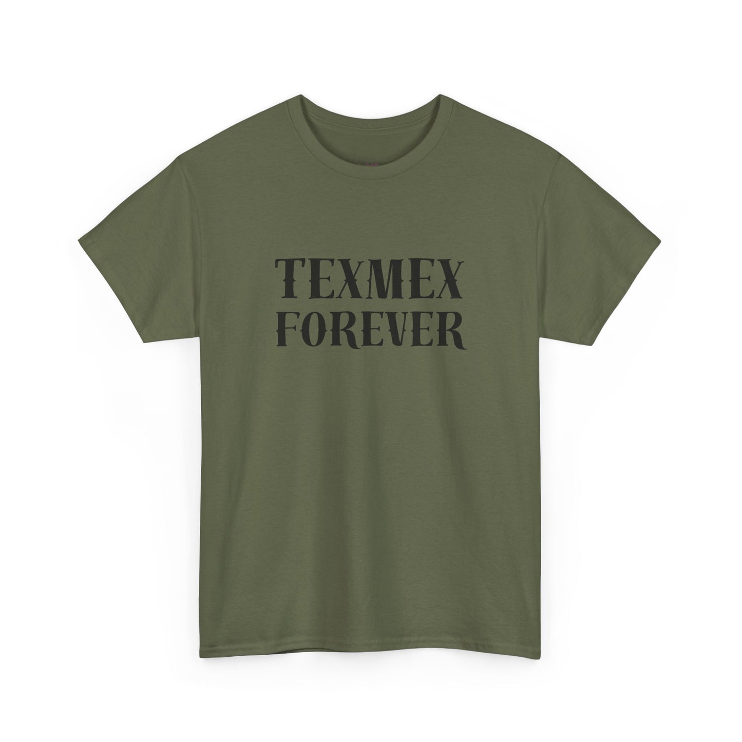 TexMex Forever Unisex Heavy Cotton Tee - Casual Style T-Shirt for Food Lovers