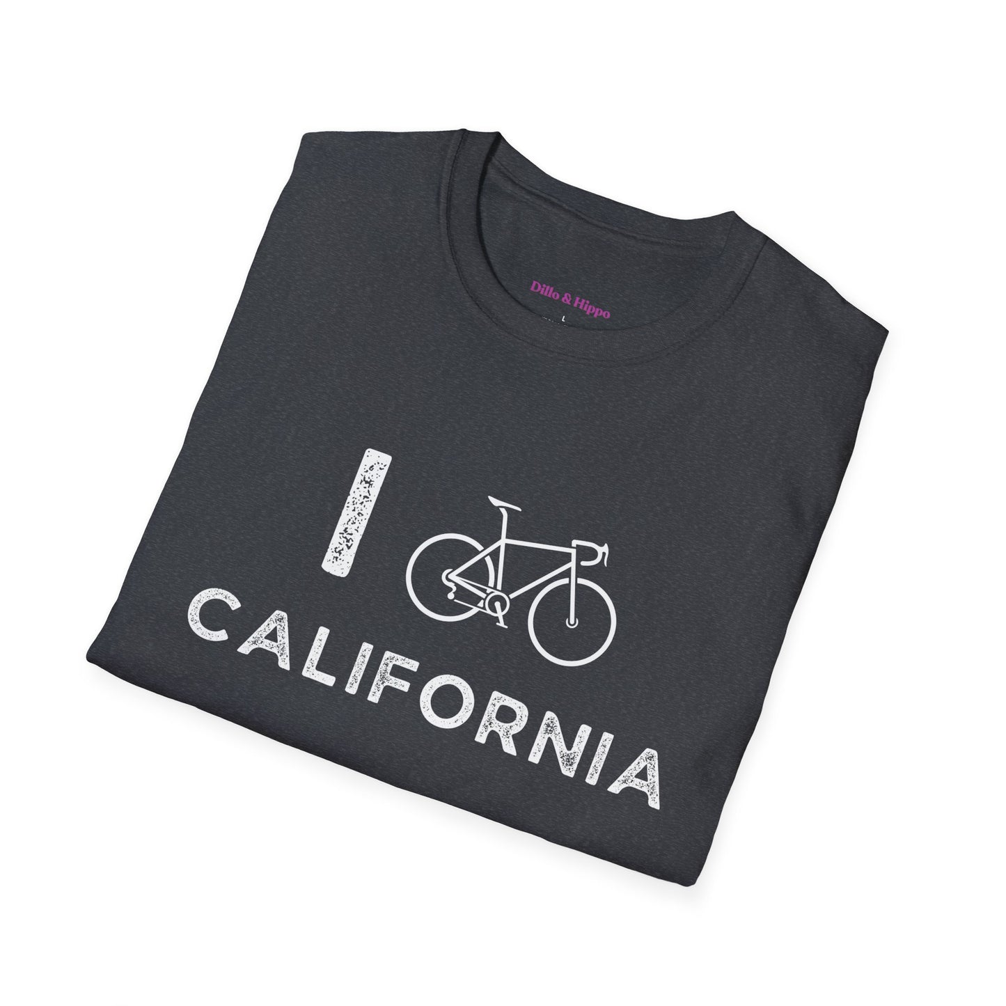 I (Road) Bike California // Unisex Softstyle T-Shirt