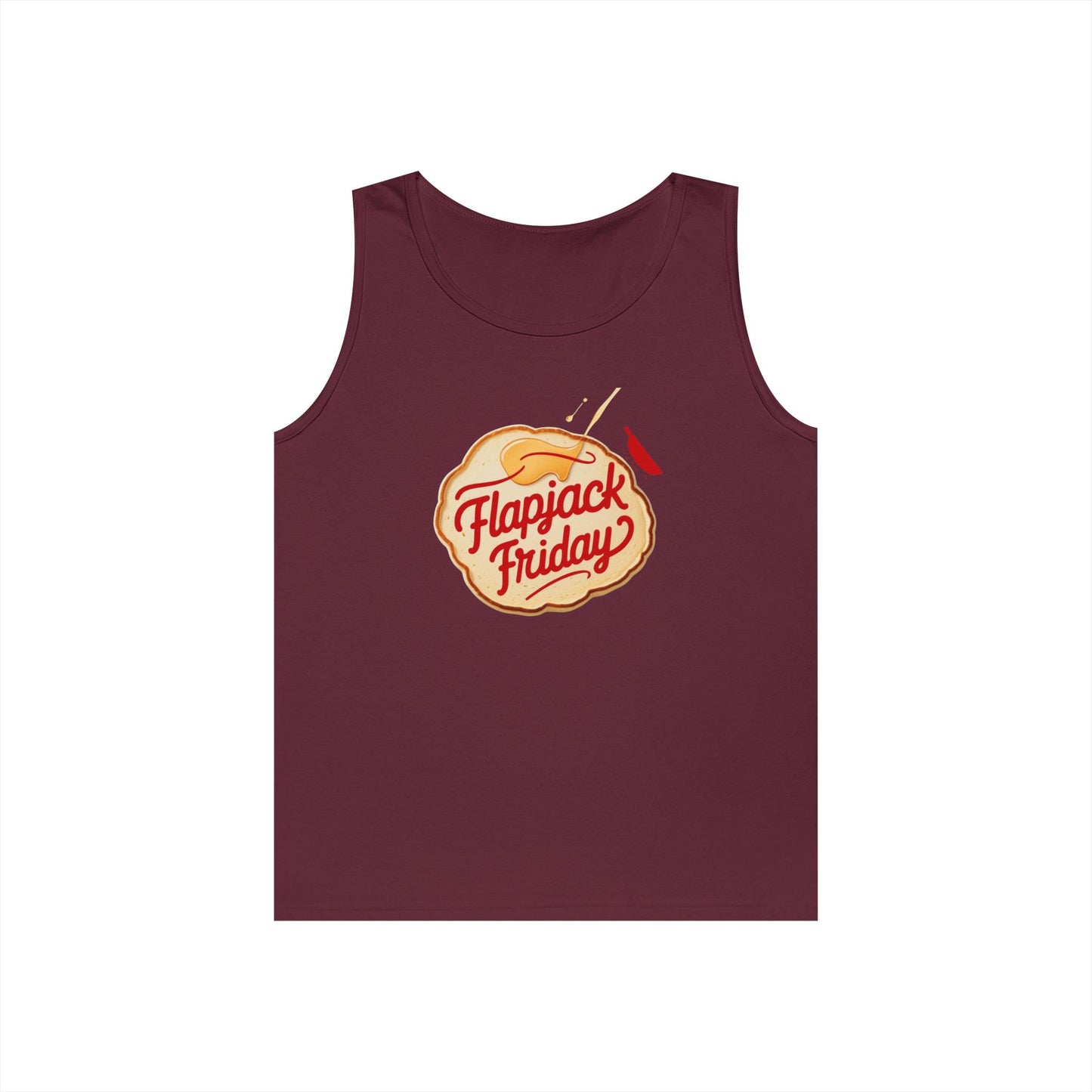 Flapjack Friday // Unisex Heavy Cotton Tank Top