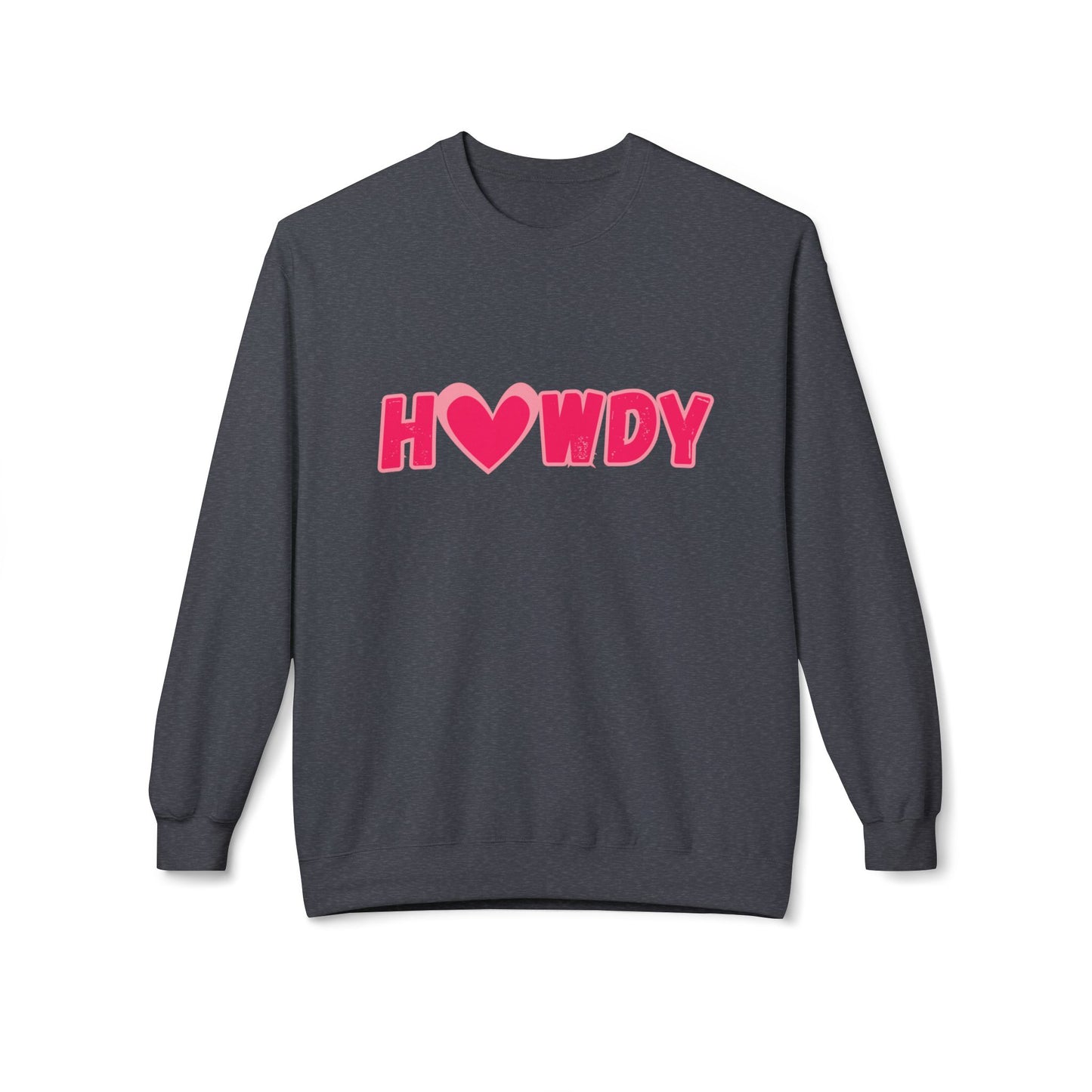 H<3Wdy // Unisex Midweight Softstyle Fleece Crewneck Sweatshirt