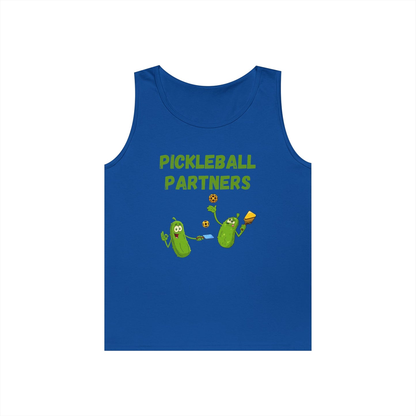 Pickleball Partners 1 // Unisex Heavy Cotton Tank Top
