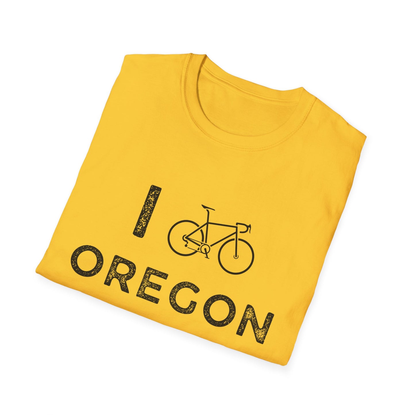 I (Road) Bike Oregon // Unisex Softstyle T-Shirt