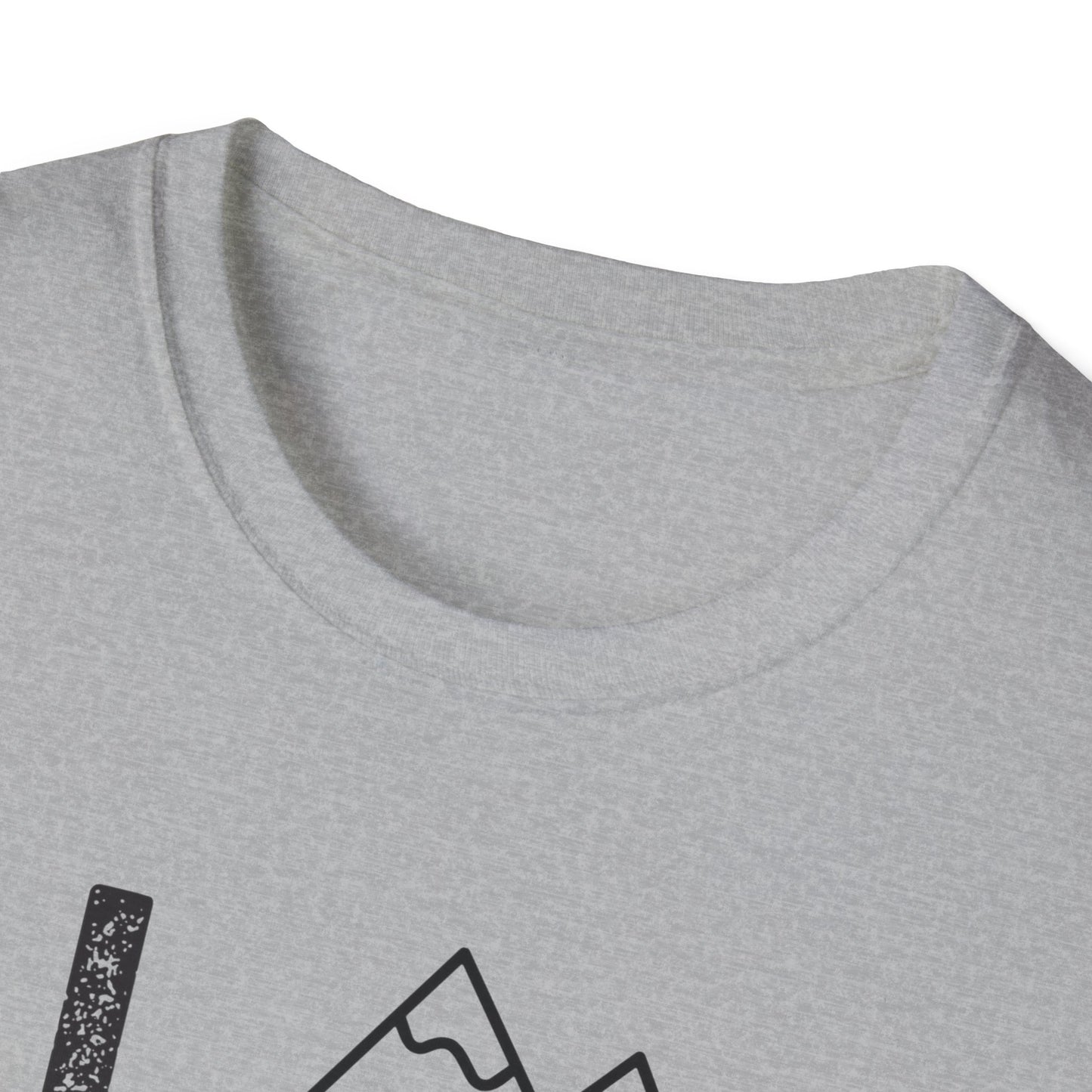 I (Mountain) Bike North Carolina // Unisex Softstyle T-Shirt