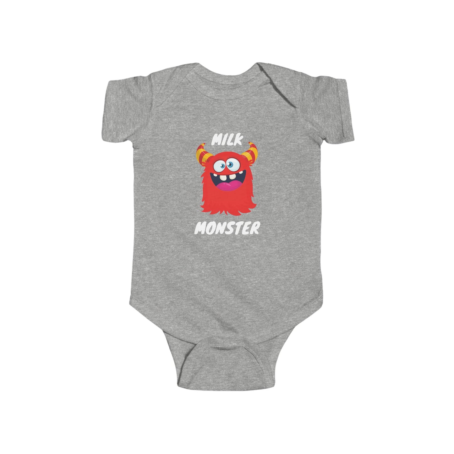 Red Milk Monster // Baby Bodysuit