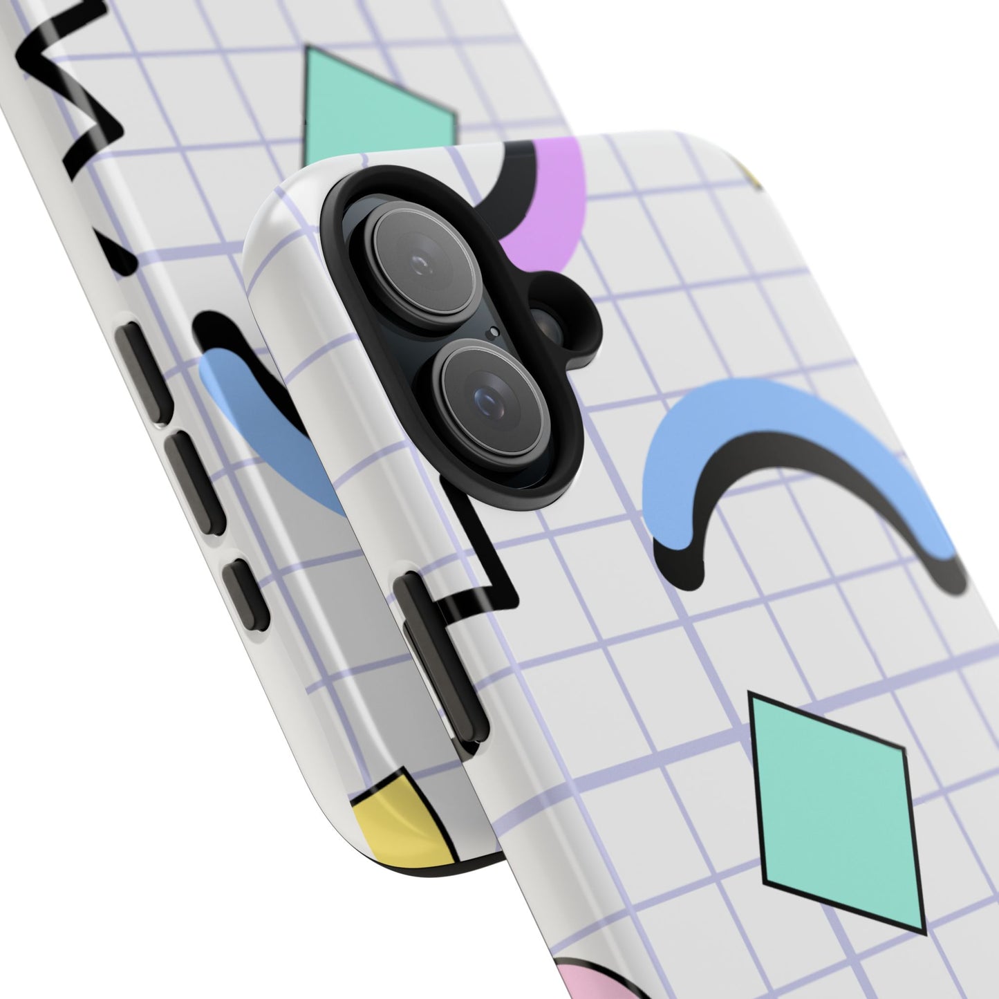 90s Baby Zig Zag and Shapes // iPhone Case