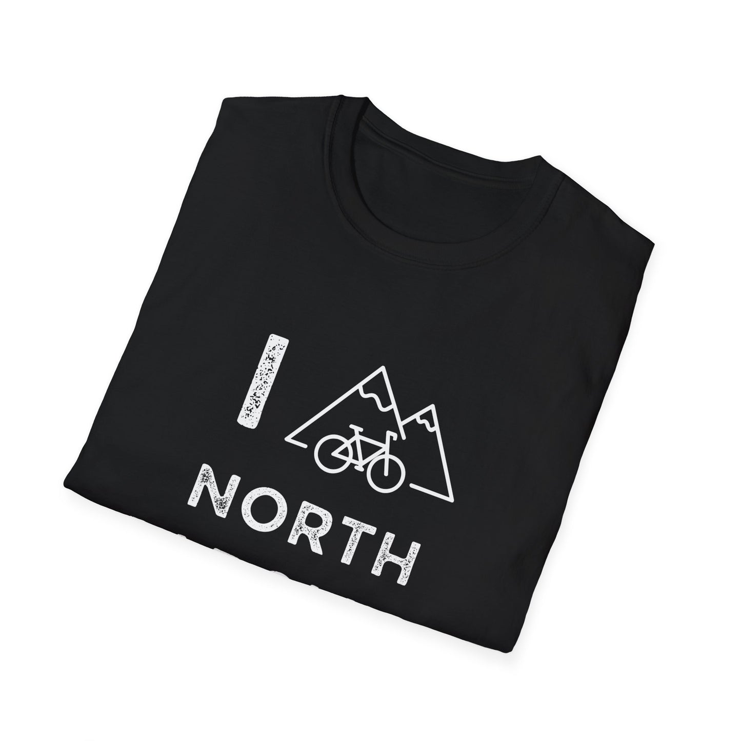 I (Mountain) Bike North Carolina // Unisex Softstyle T-Shirt