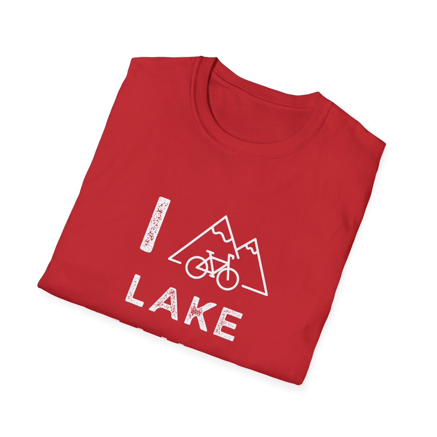 I (Mountain) Bike Lake Tahoe // Unisex Softstyle T-Shirt