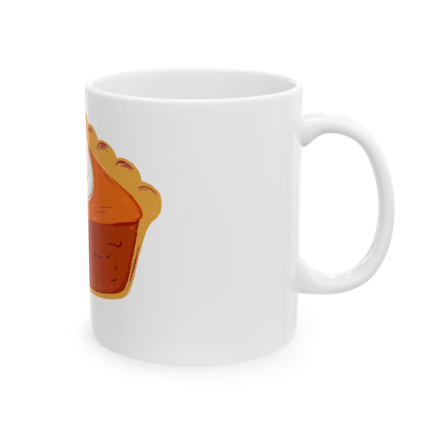 Pie // Ceramic Mug, (11oz, 15oz)