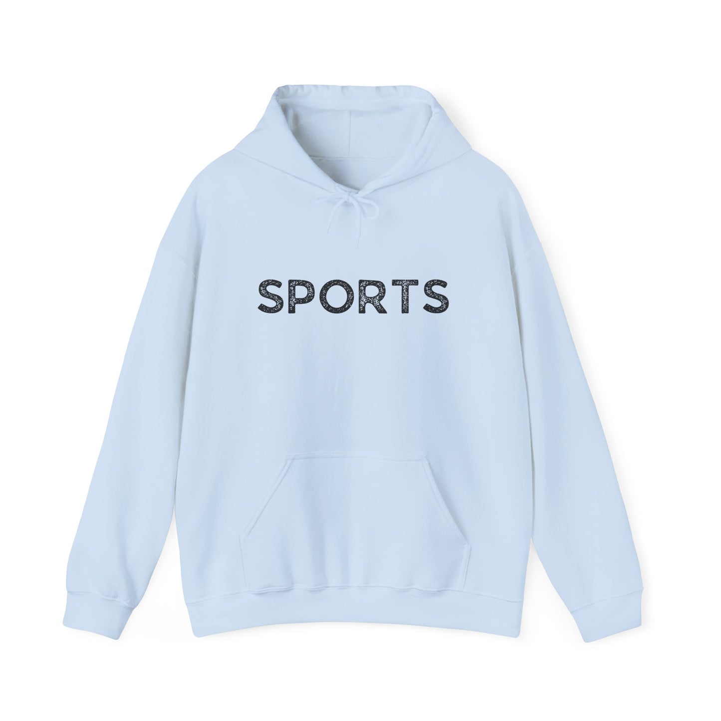 Sports // Unisex Heavy Blend™ Hooded Sweatshirt - Black Text