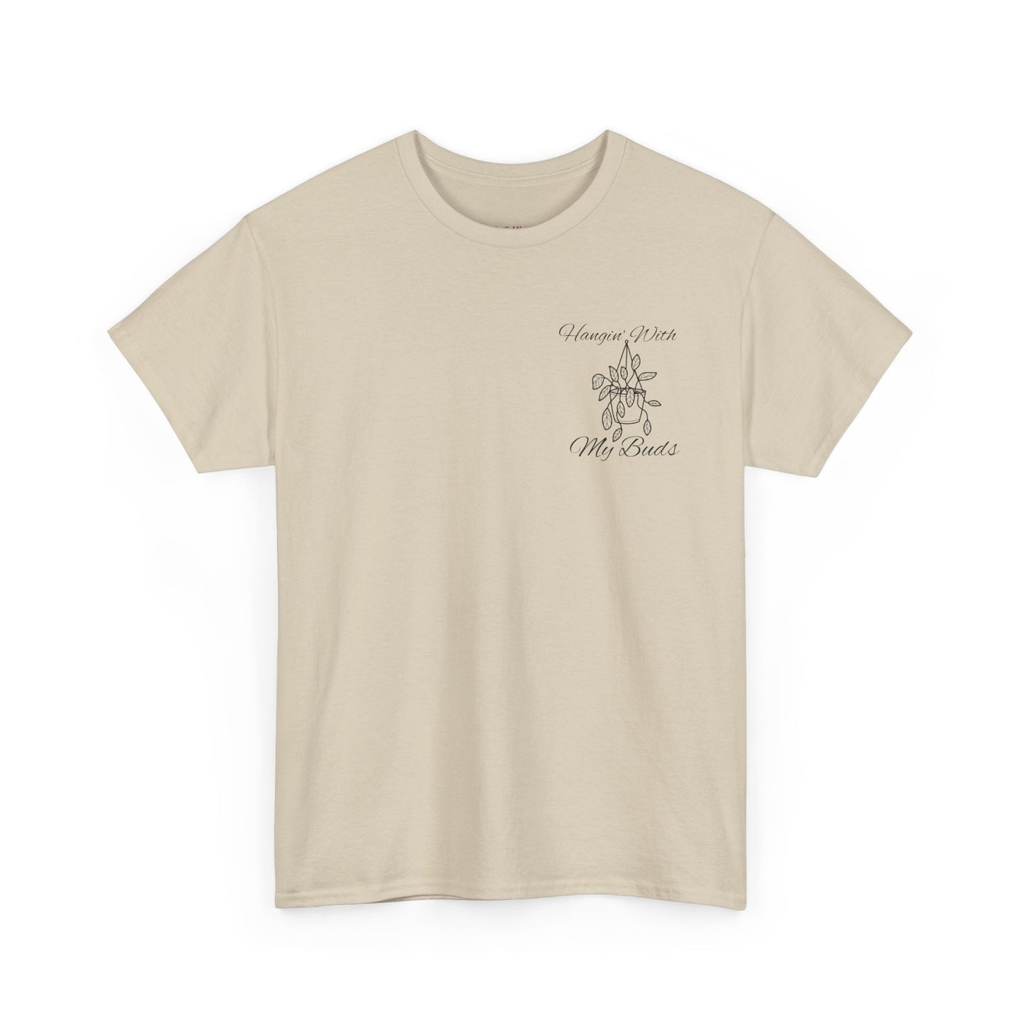 Hangin' With My Buds // Unisex Heavy Cotton Tee - Perfect for Everyday Comfort