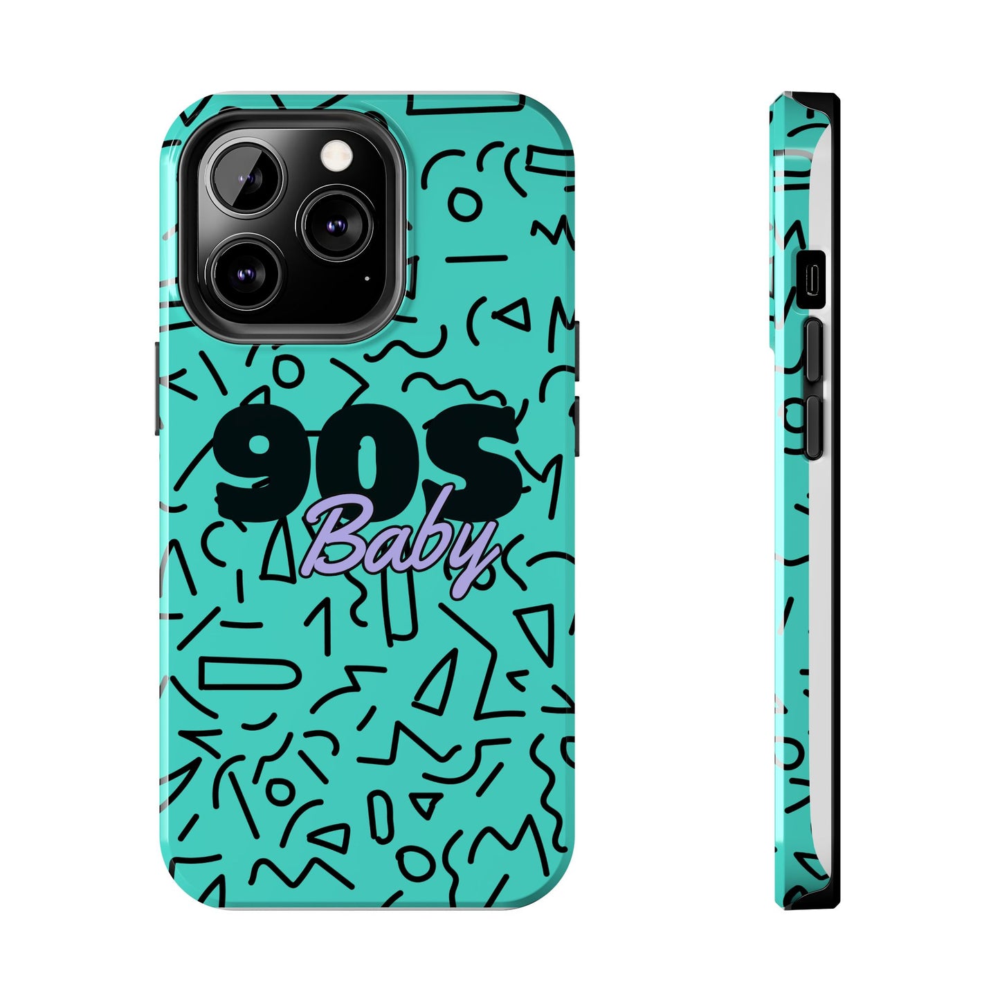 90s Baby Turquoise // iPhone Case