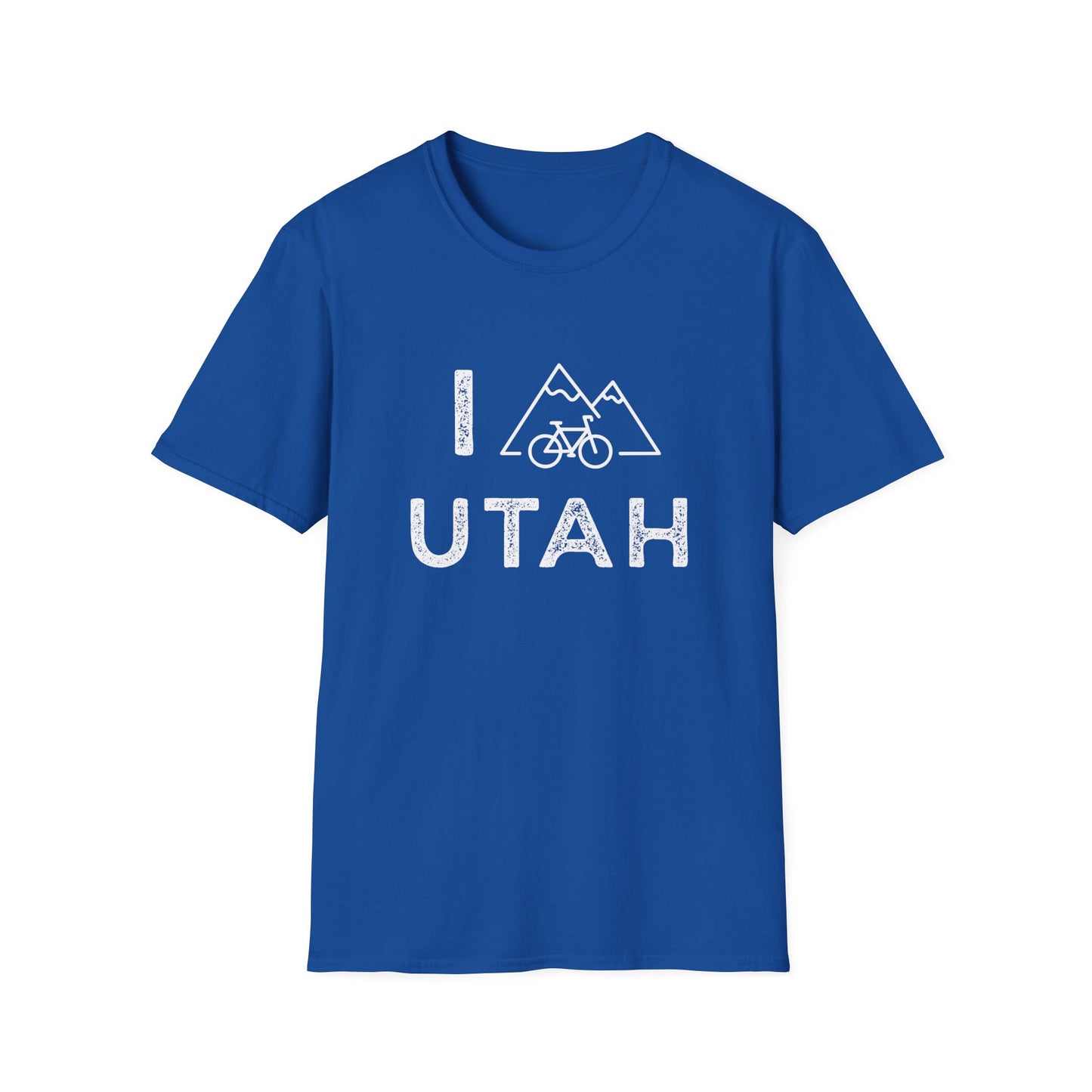 I (Mountain) Bike Utah // Unisex Softstyle T-Shirt