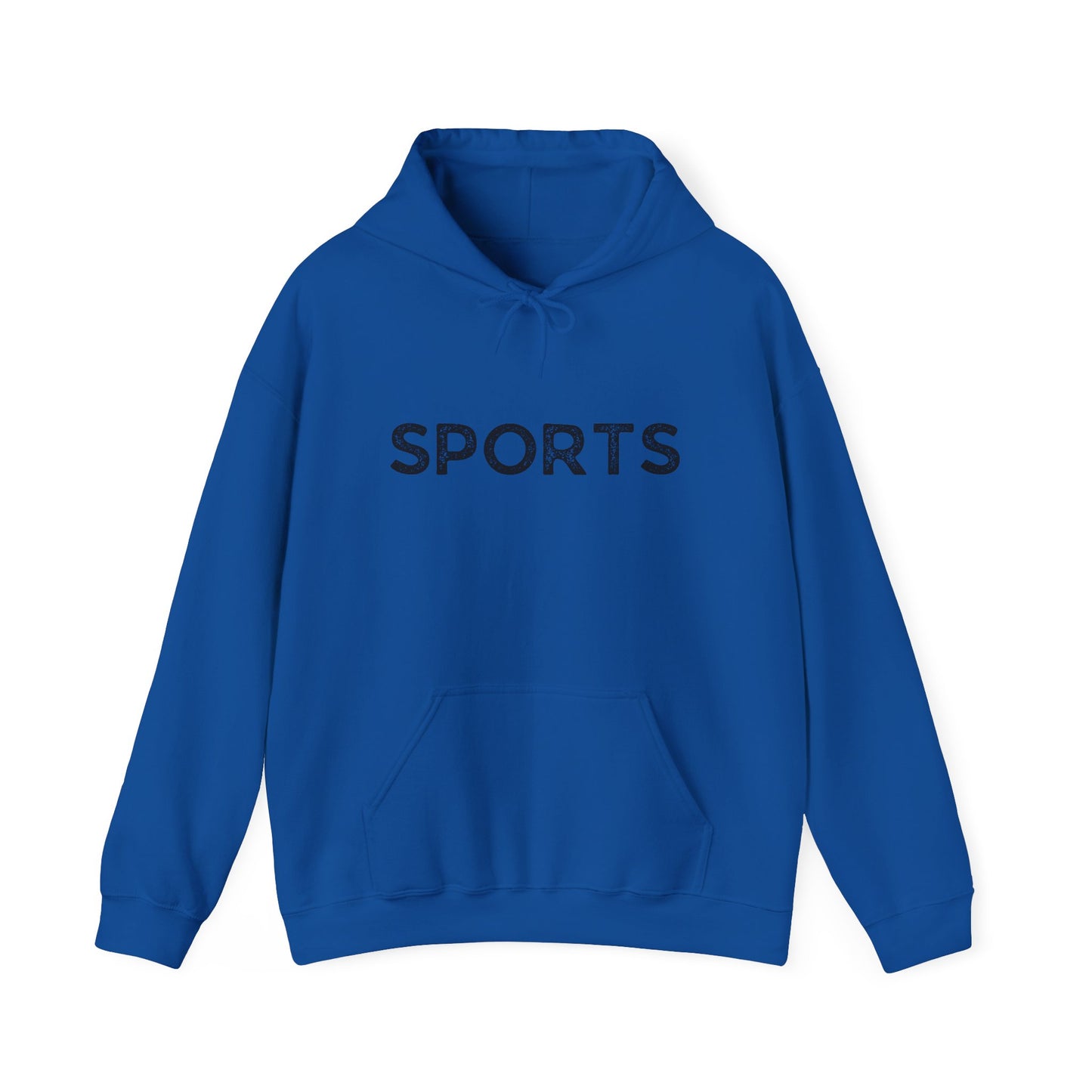 Sports // Unisex Heavy Blend™ Hooded Sweatshirt - Black Text