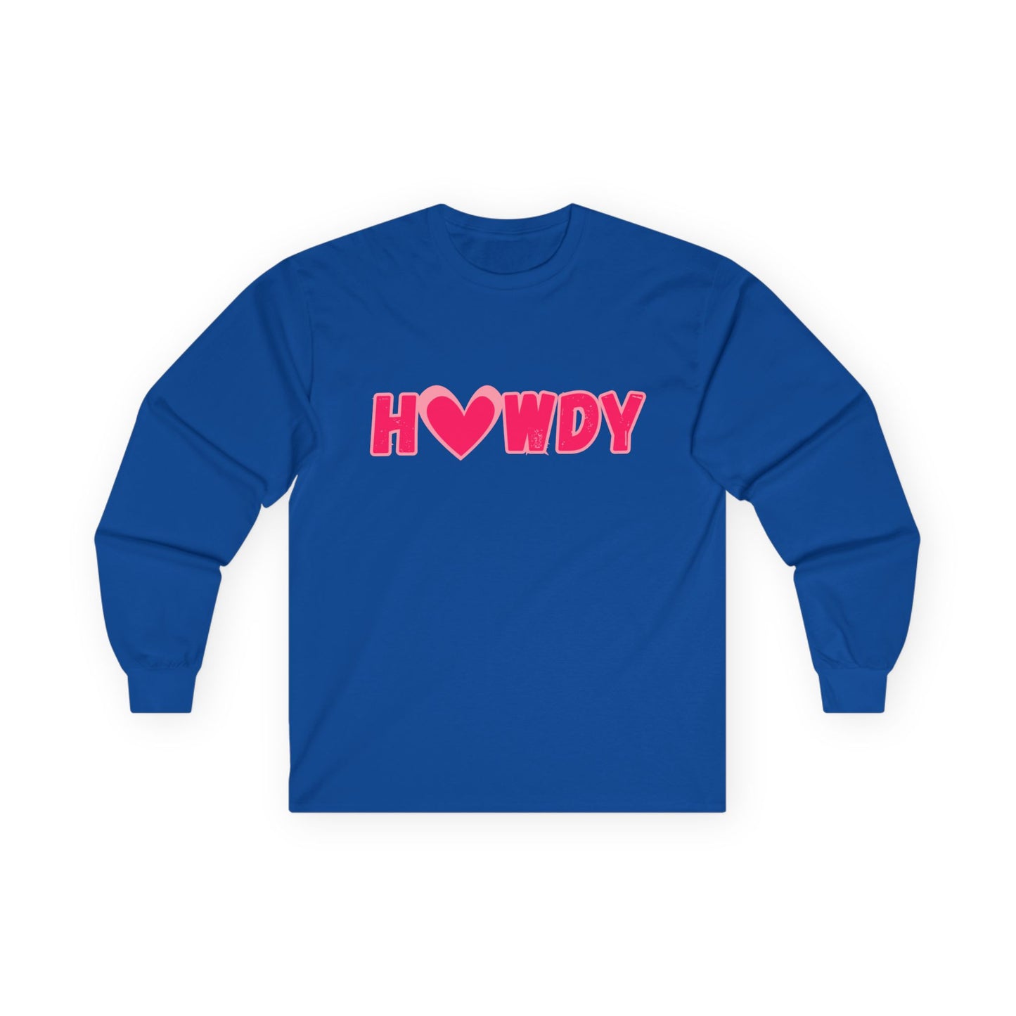 H<3wdy // Heart Long Sleeve Tee – Unisex Ultra Cotton Shirt for Casual Style