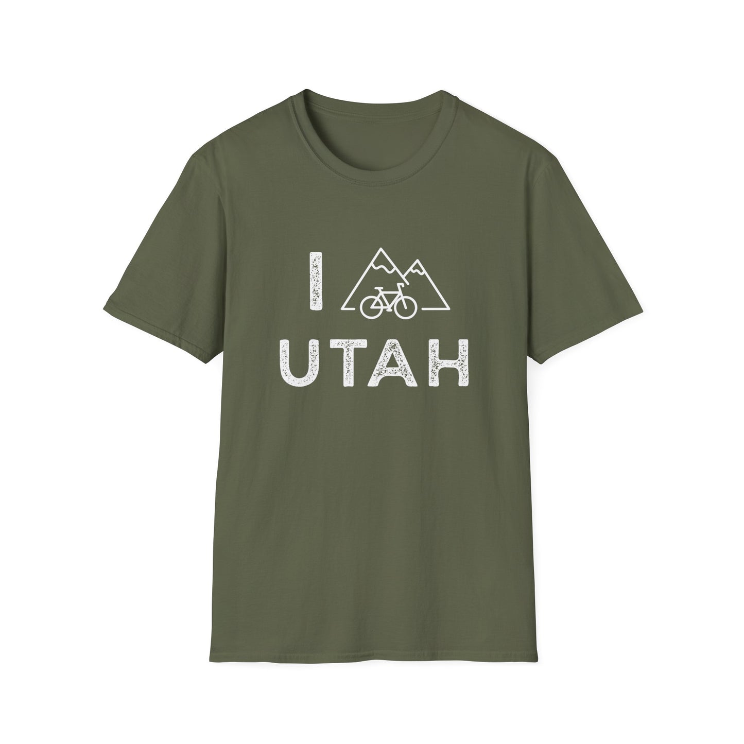 I (Mountain) Bike Utah // Unisex Softstyle T-Shirt