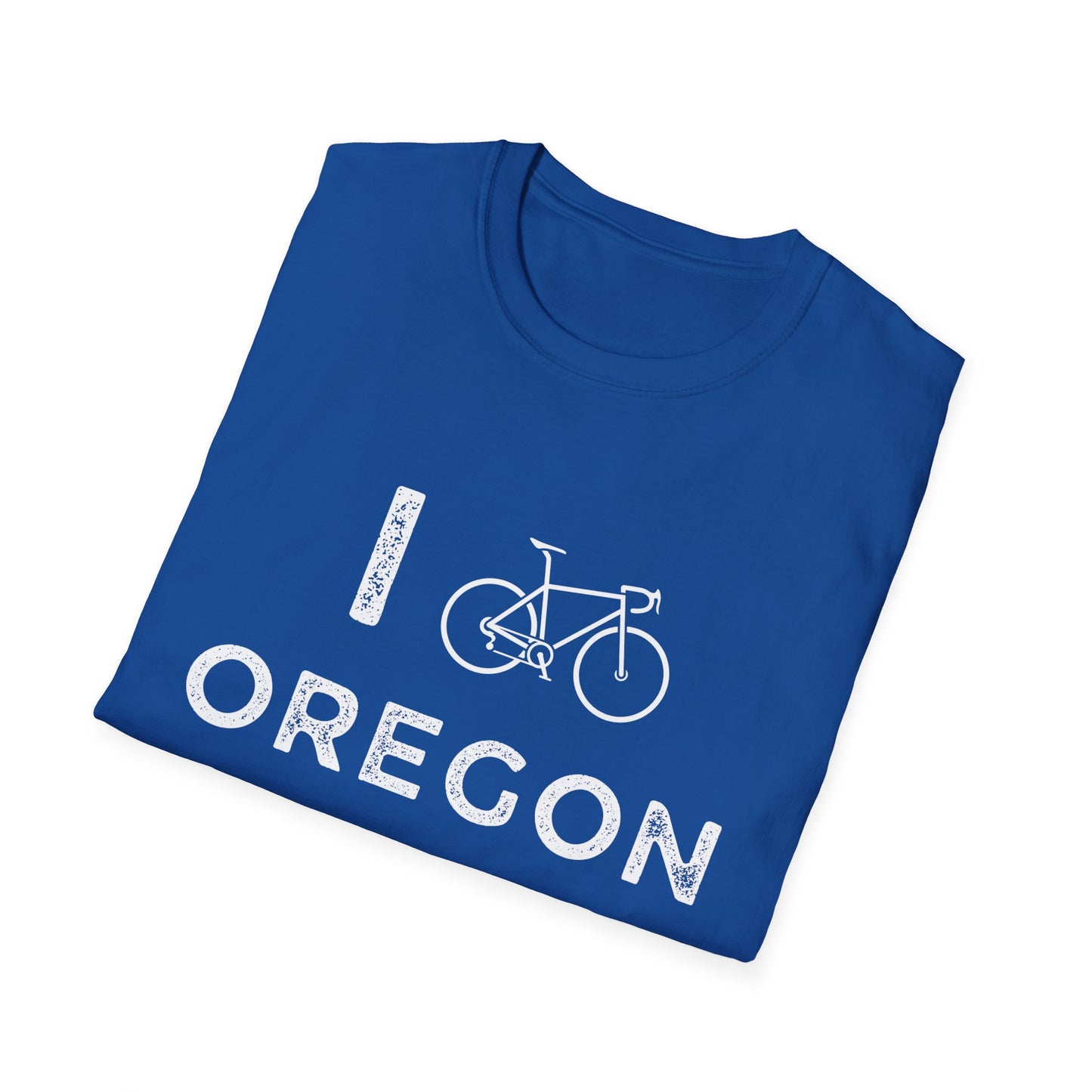 I (Road) Bike Oregon // Unisex Softstyle T-Shirt