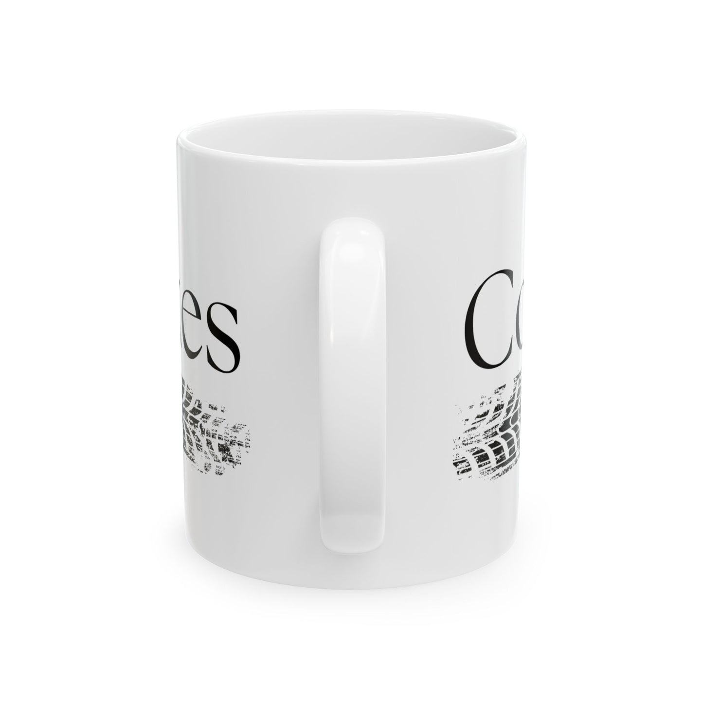 Coffee & Bikes // Ceramic Mug, (11oz, 15oz)