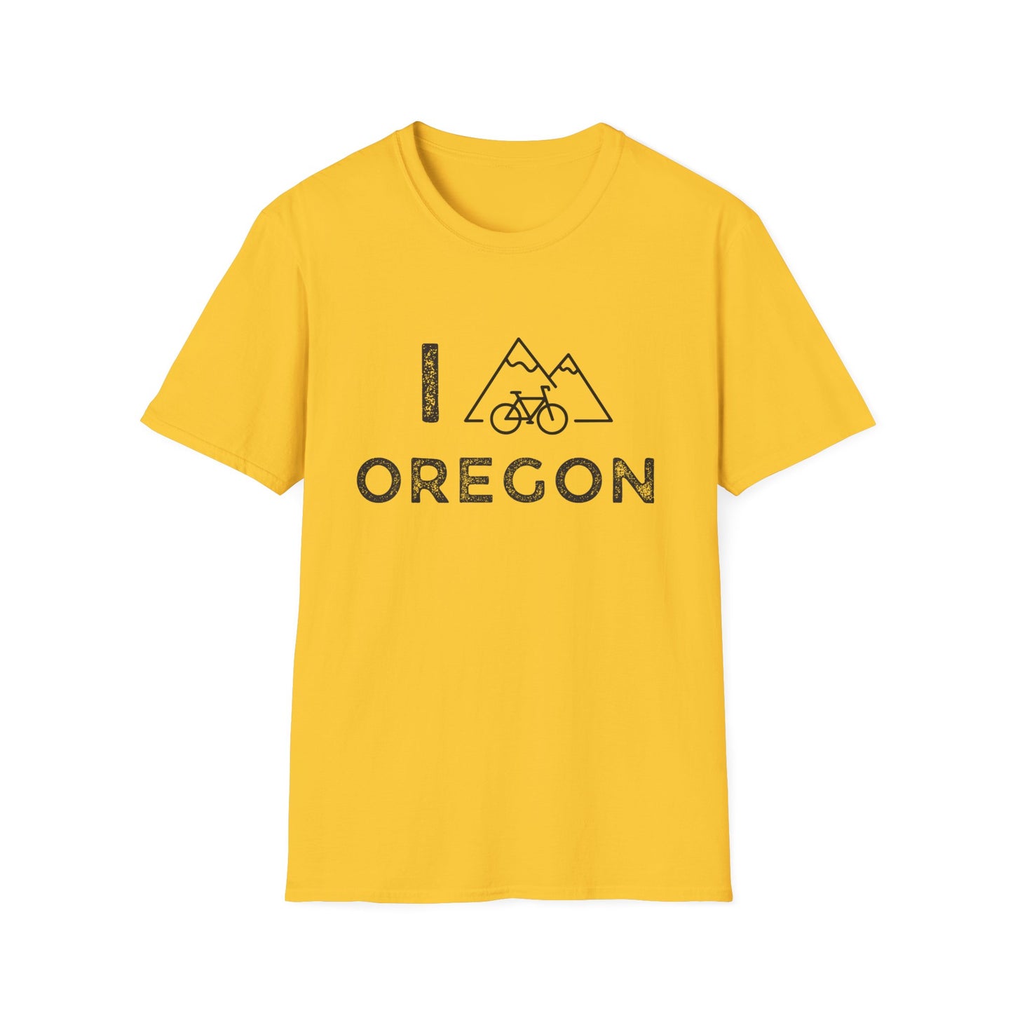I (Mountain) Bike Oregon // Unisex Softstyle T-Shirt