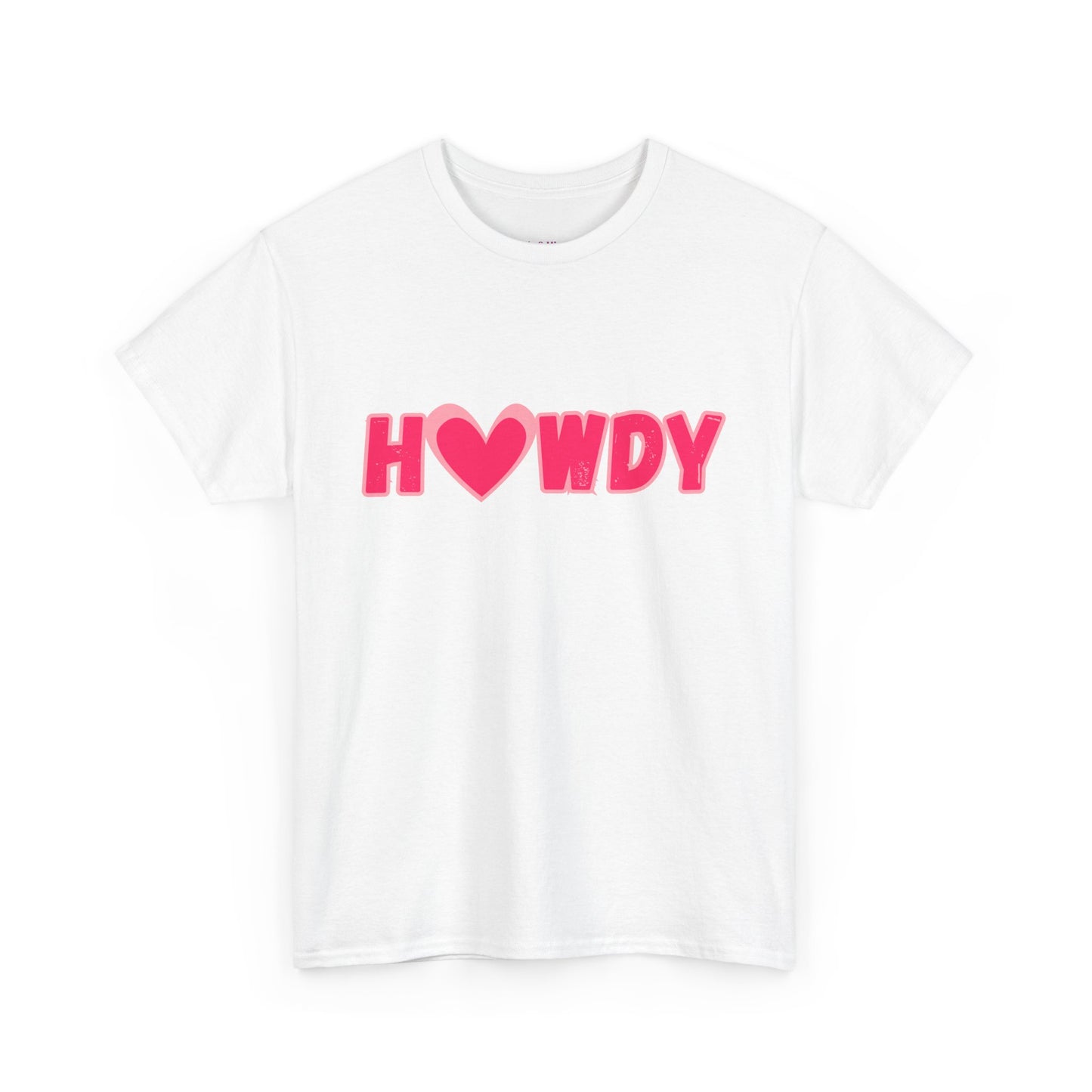 H<3WDY // Fun Howdy Graphic Unisex Heavy Cotton Tee