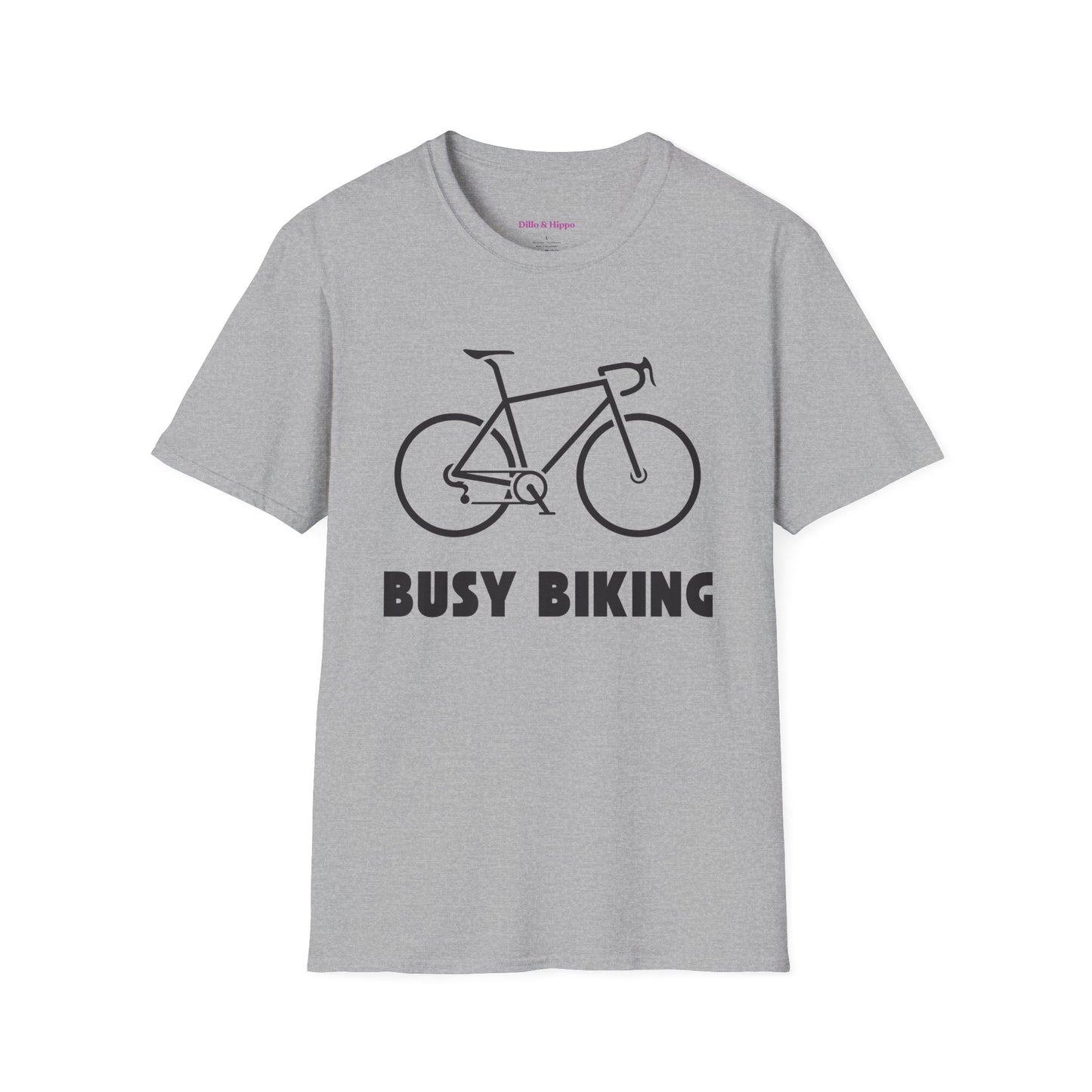 Busy (Road) Biking // Unisex Softstyle T-Shirt