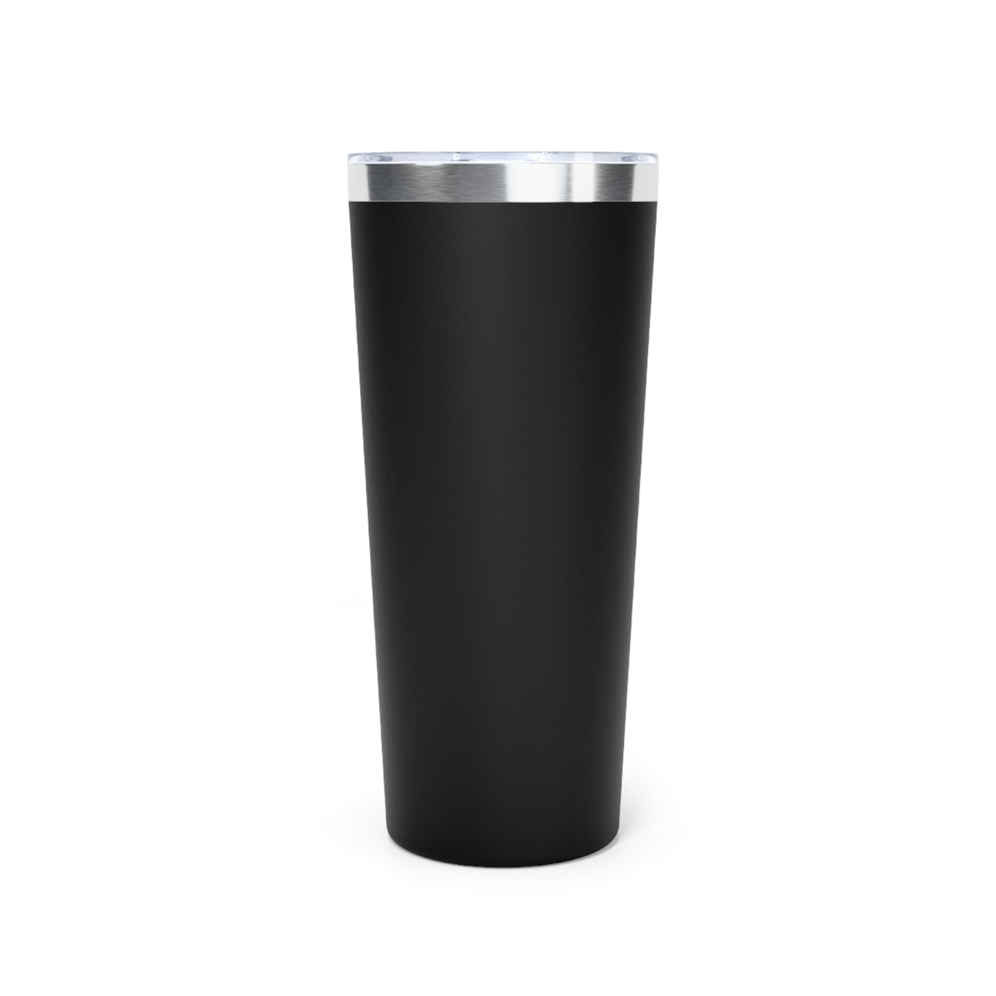 Watch Women's Sports // Copper Vacuum Insulated Tumbler, 22oz - Blue Text