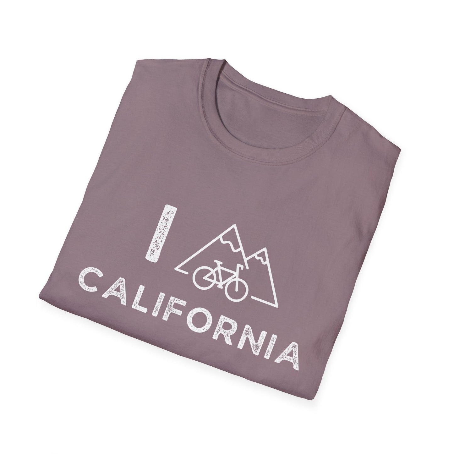 I (Mountain) Bike California // Unisex Softstyle T-Shirt